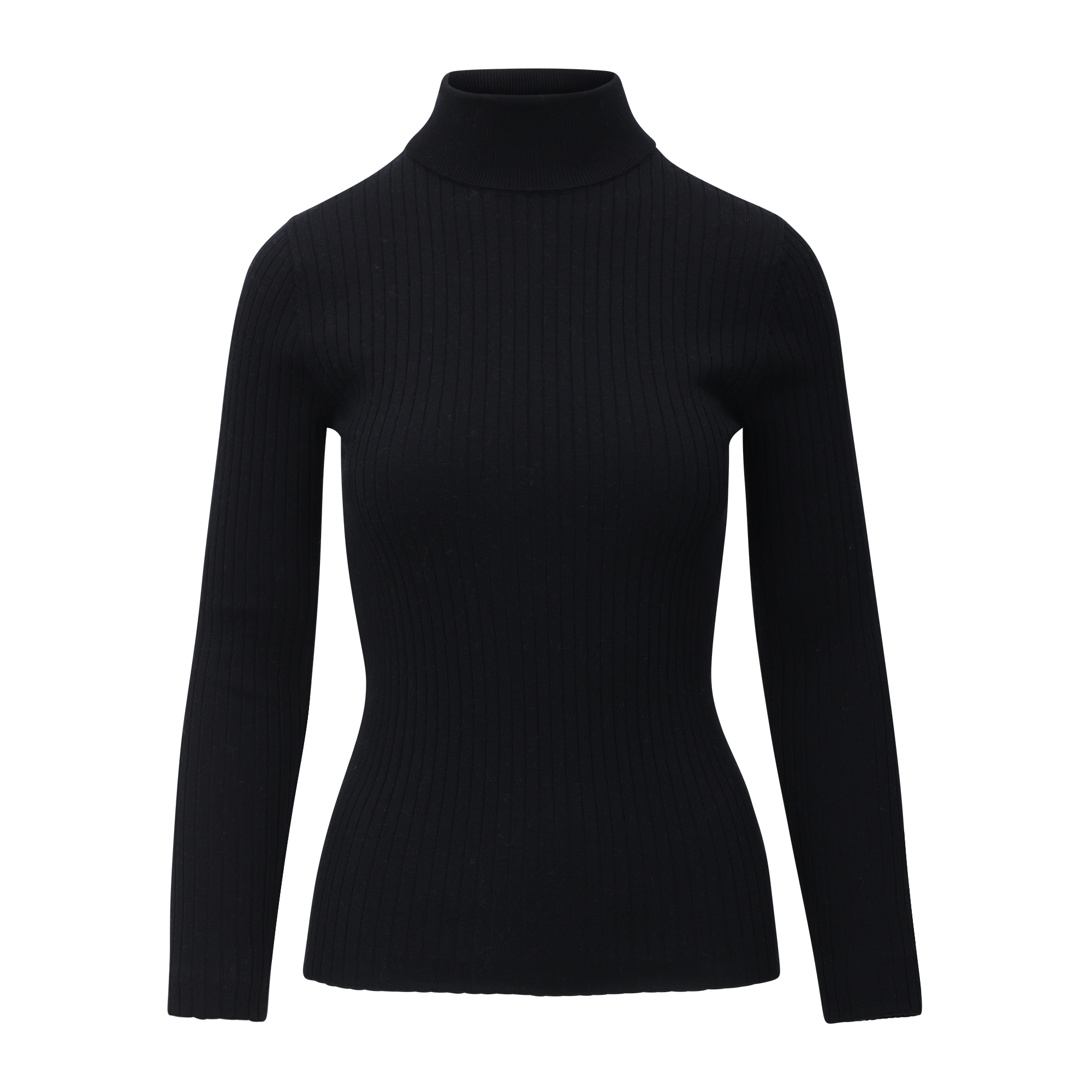 Urban Pioneers Female Mari Turtleneck SWEATER BLACK