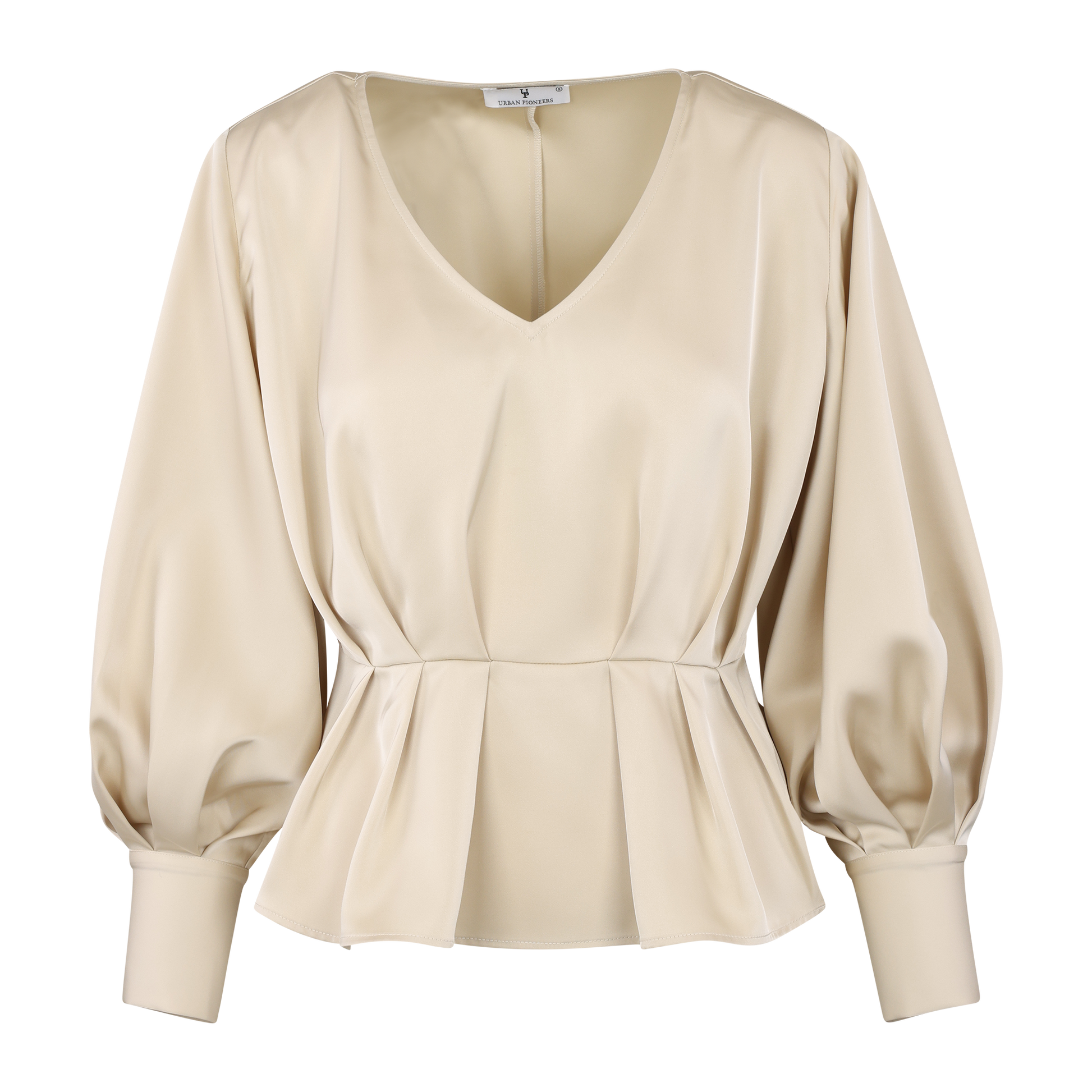 Urban Pioneers Female Mariella LS BLOUSE BLEACHED SAND