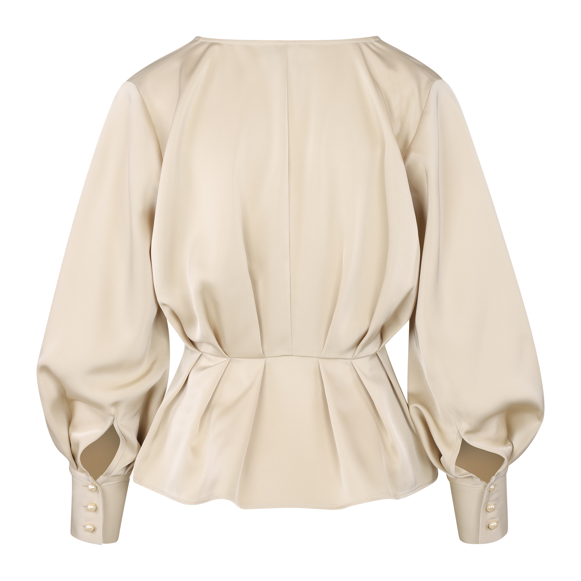 Urban Pioneers Female Mariella LS BLOUSE BLEACHED SAND
