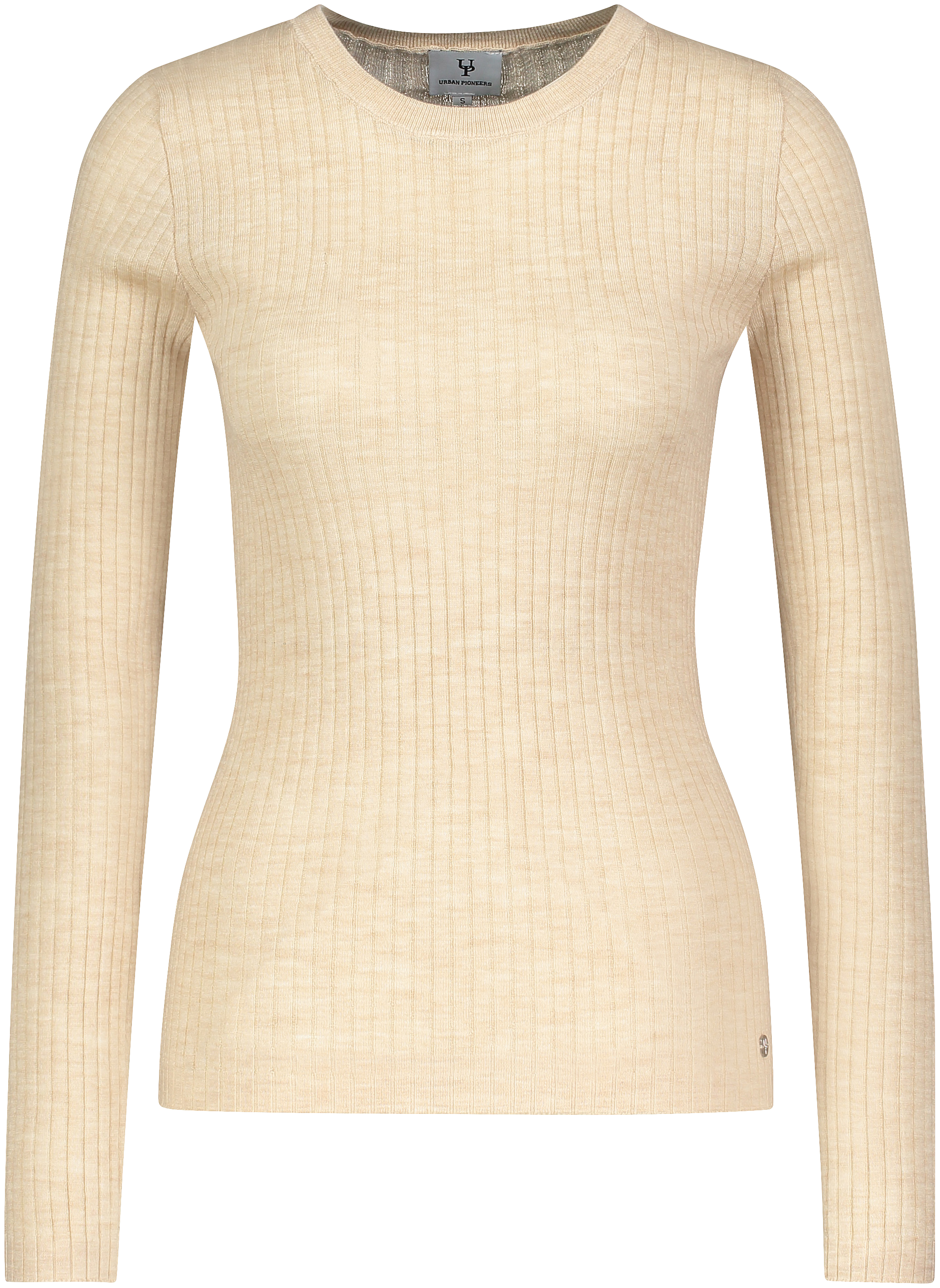 Urban Pioneers Female Marit LS SWEATER SAND MELANGE