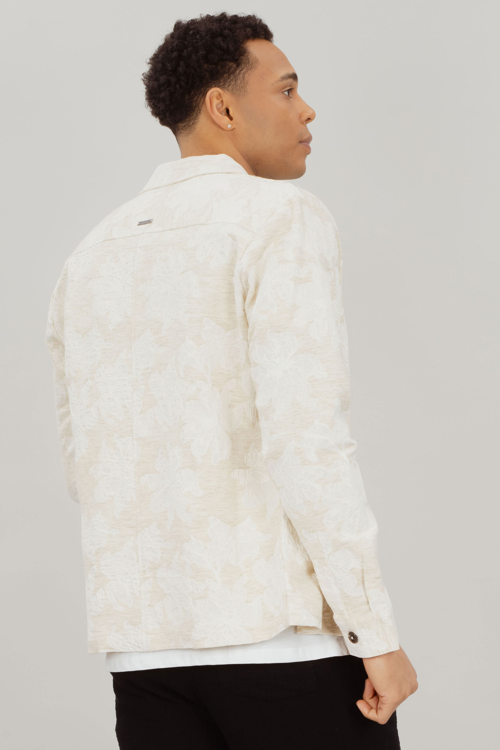 Urban Pioneers Male Maurice Overshirt SHIRT CREAM