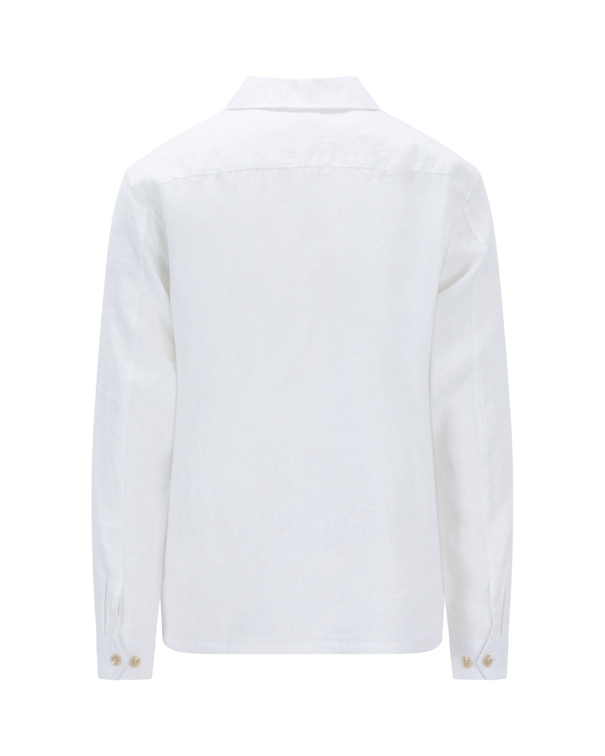 Urban Pioneers Male Maurizio LS Shirt OVERSHIRT WHITE