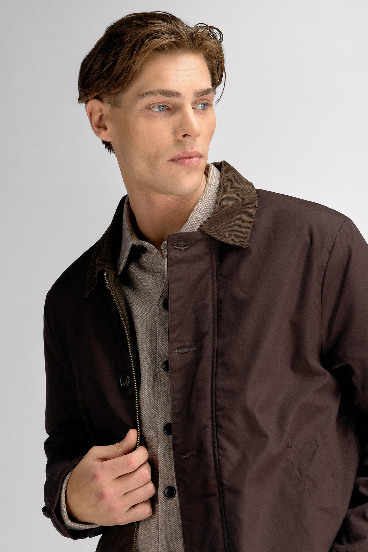 Urban Pioneers Male Maximilian Jacket JACKET BLACK COFFEE