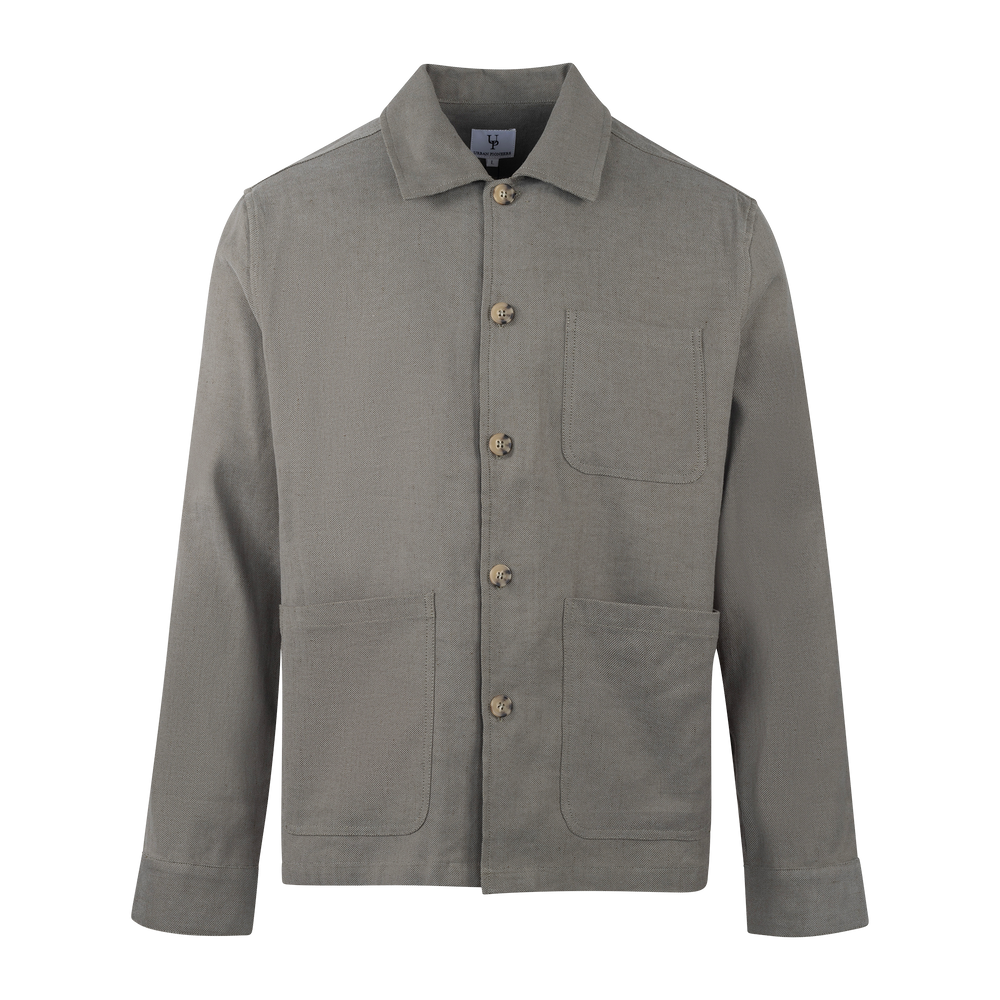 Urban Pioneers Male Mayk Overshirt SHIRT FOREST NIGHT MELANGE