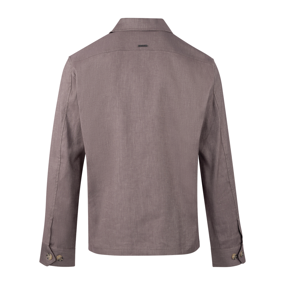 Urban Pioneers Male Mayk Overshirt SHIRT MID BROWN MELANGE