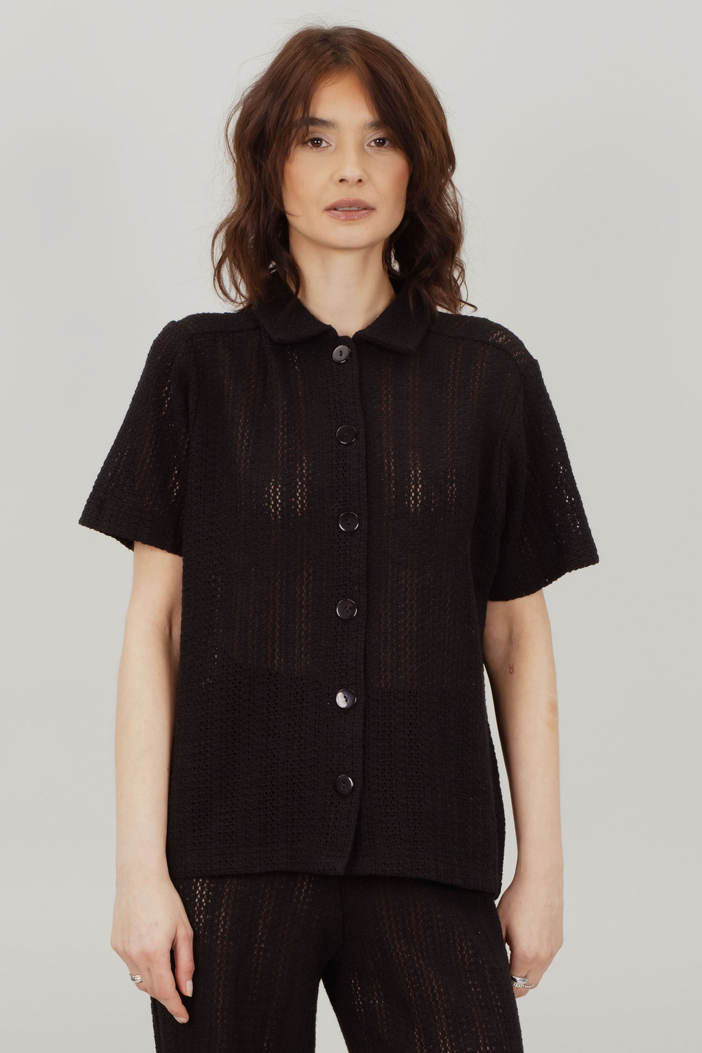 Urban Pioneers Female Melissa SS SHIRT BLACK