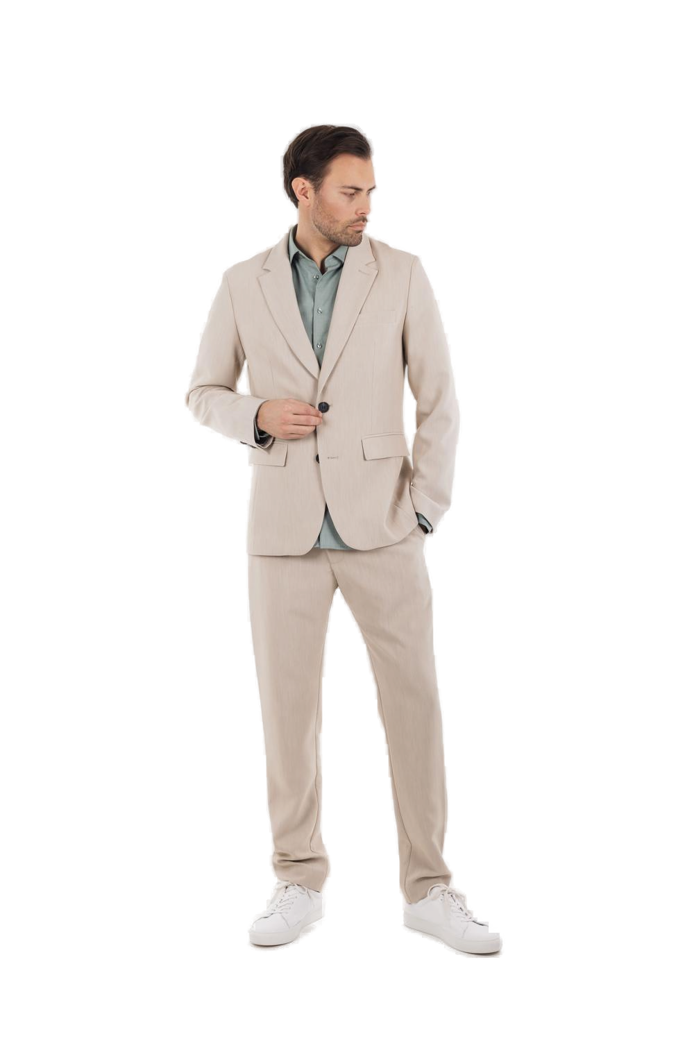 Urban Pioneers Male Melvin Blazer BLAZER LIGHT SAND