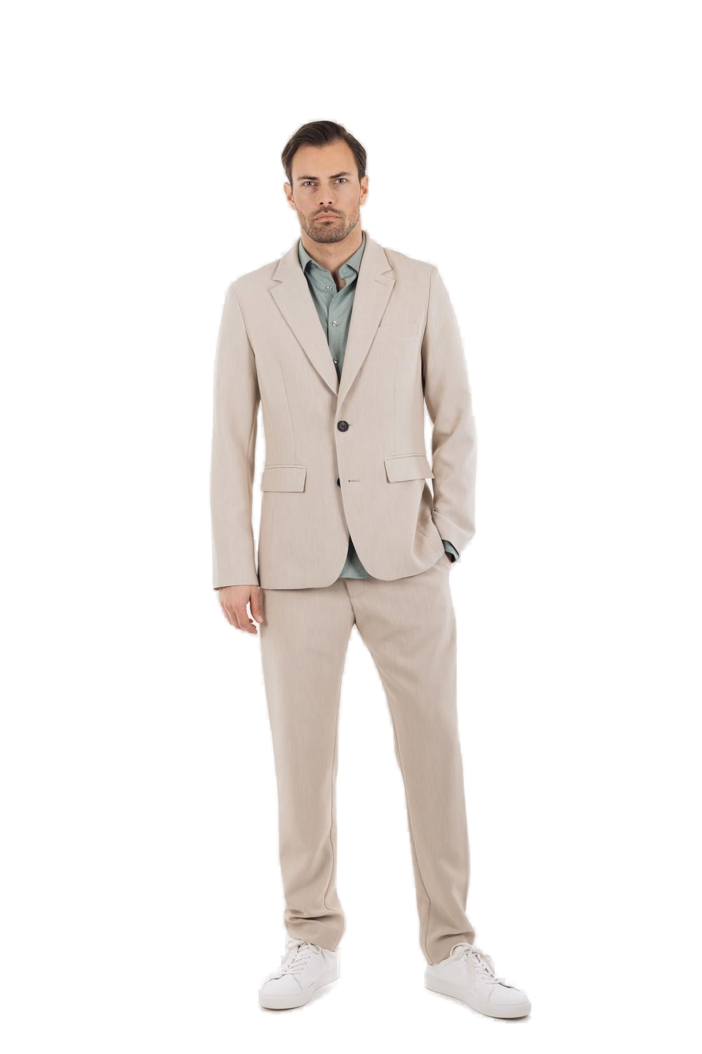 Urban Pioneers Male Melvin Blazer BLAZER LIGHT SAND