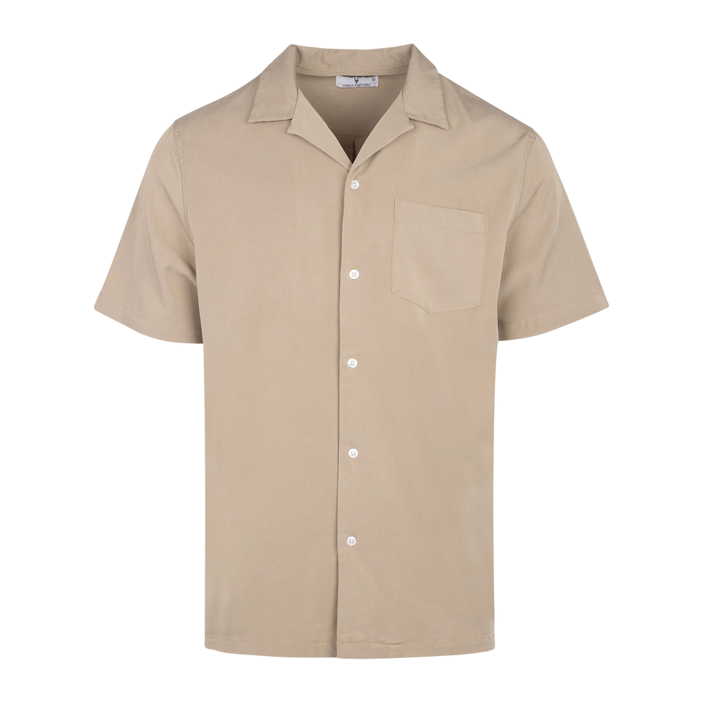 Urban Pioneers Male Mendes Shirt SHIRT DARK SAND