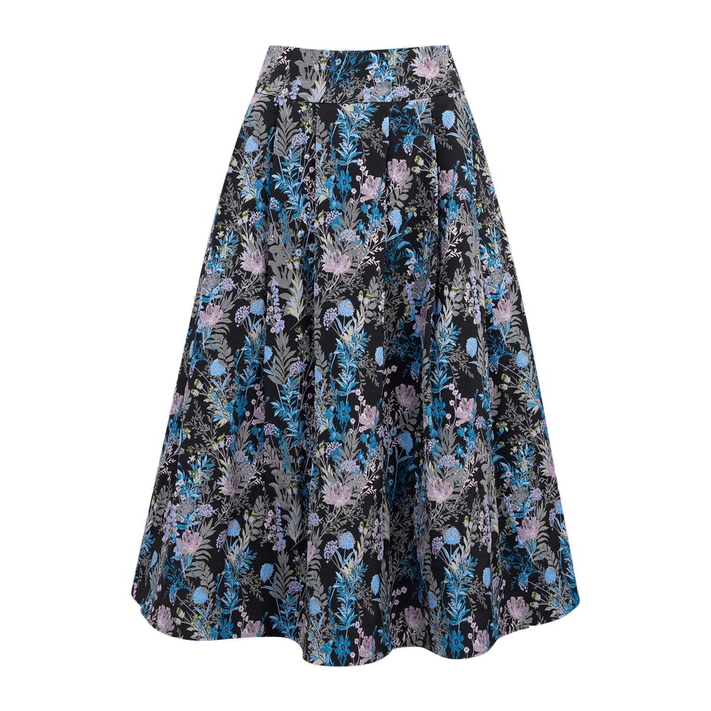 Urban Pioneers Female Merry Skirt SKIRT AOP NIGHT BLOOM