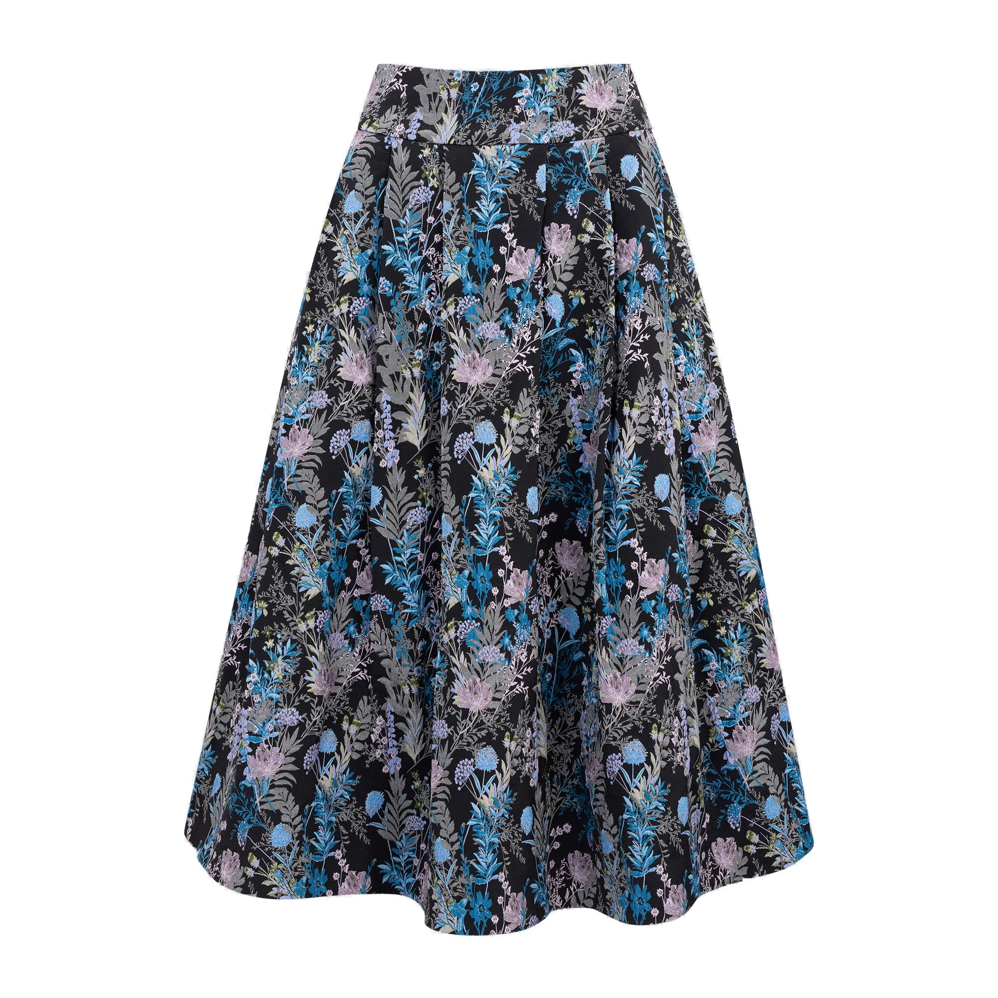 Urban Pioneers Female Merry Skirt SKIRT AOP NIGHT BLOOM