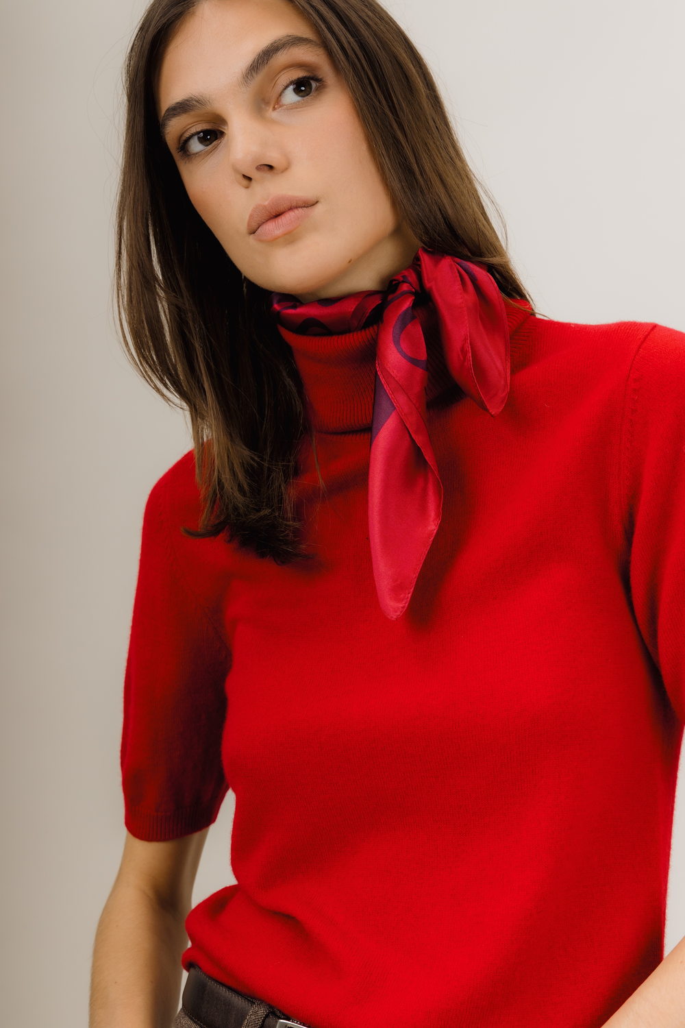 Urban Pioneers Female Mertina SS Turtleneck SWEATER GARNET