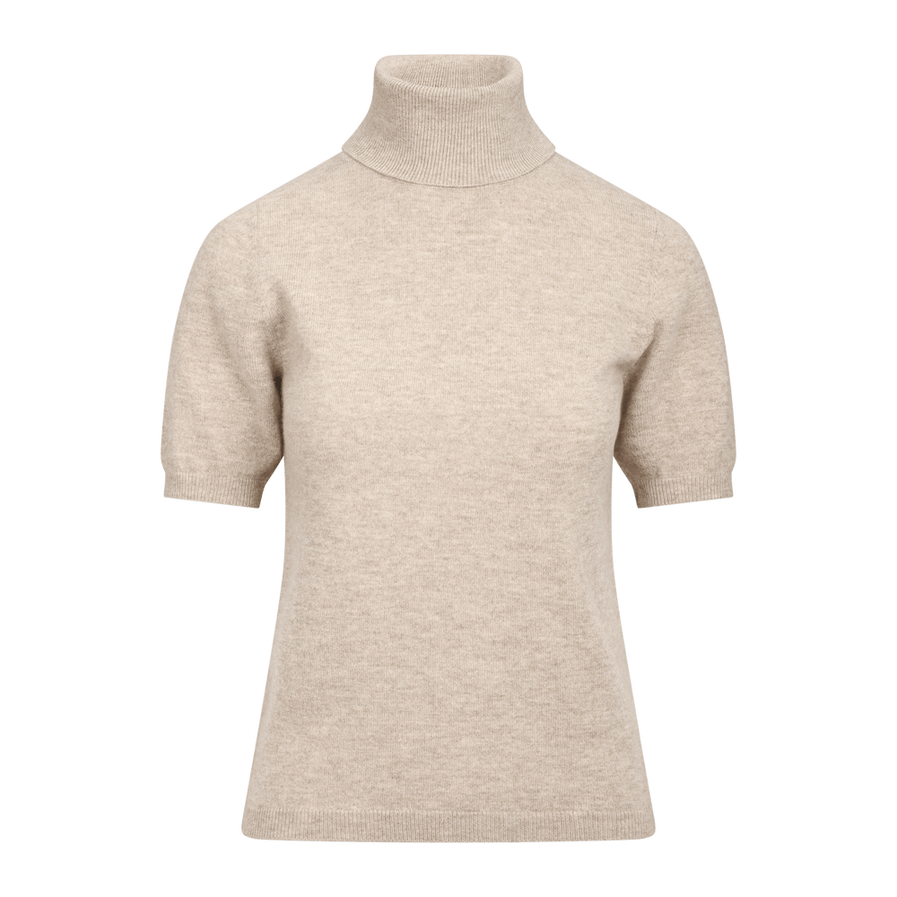 Urban Pioneers Female Mertina SS Turtleneck SWEATER LIGHT SAND