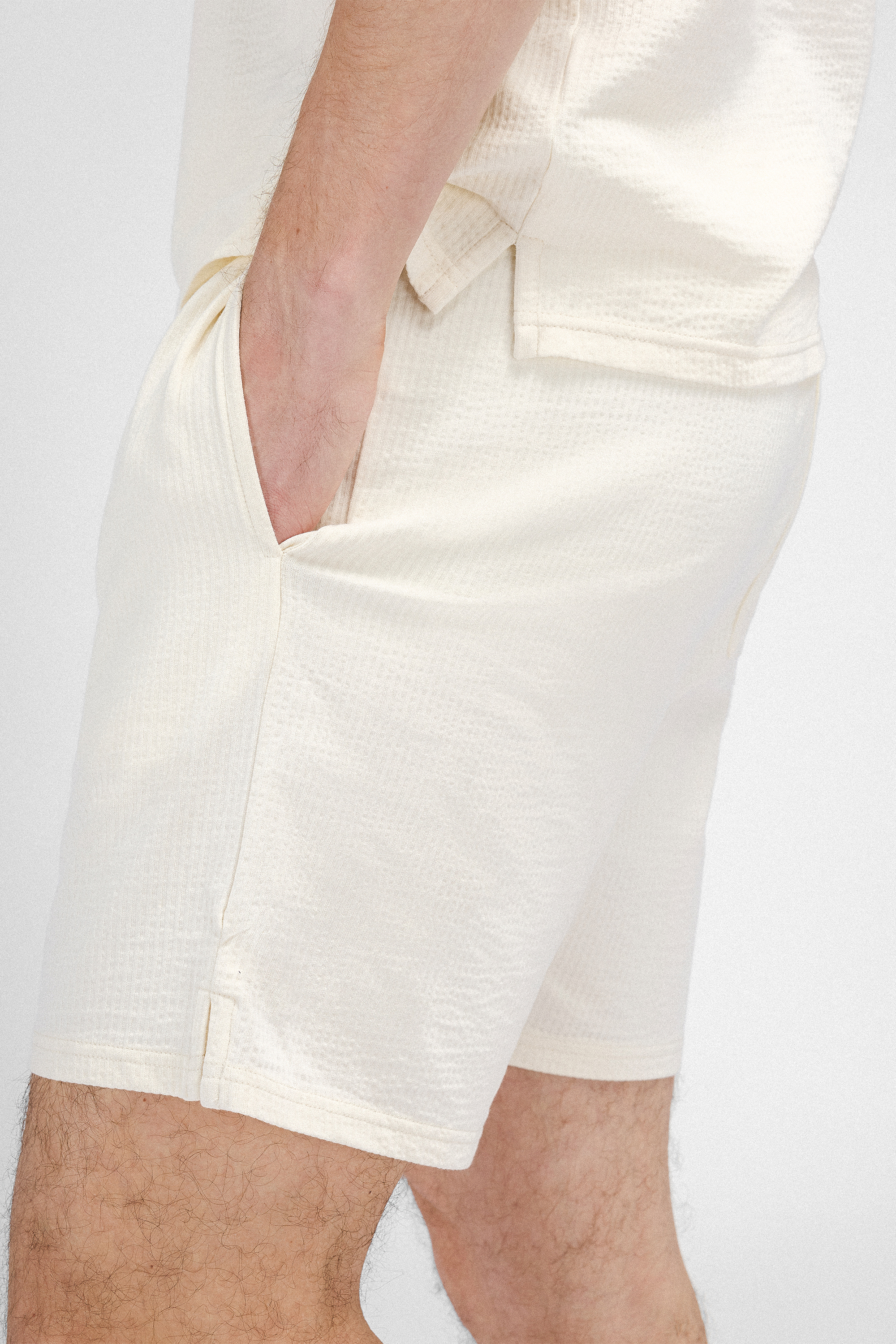 Urban Pioneers Male Micro Shorts SHORTS CREAM
