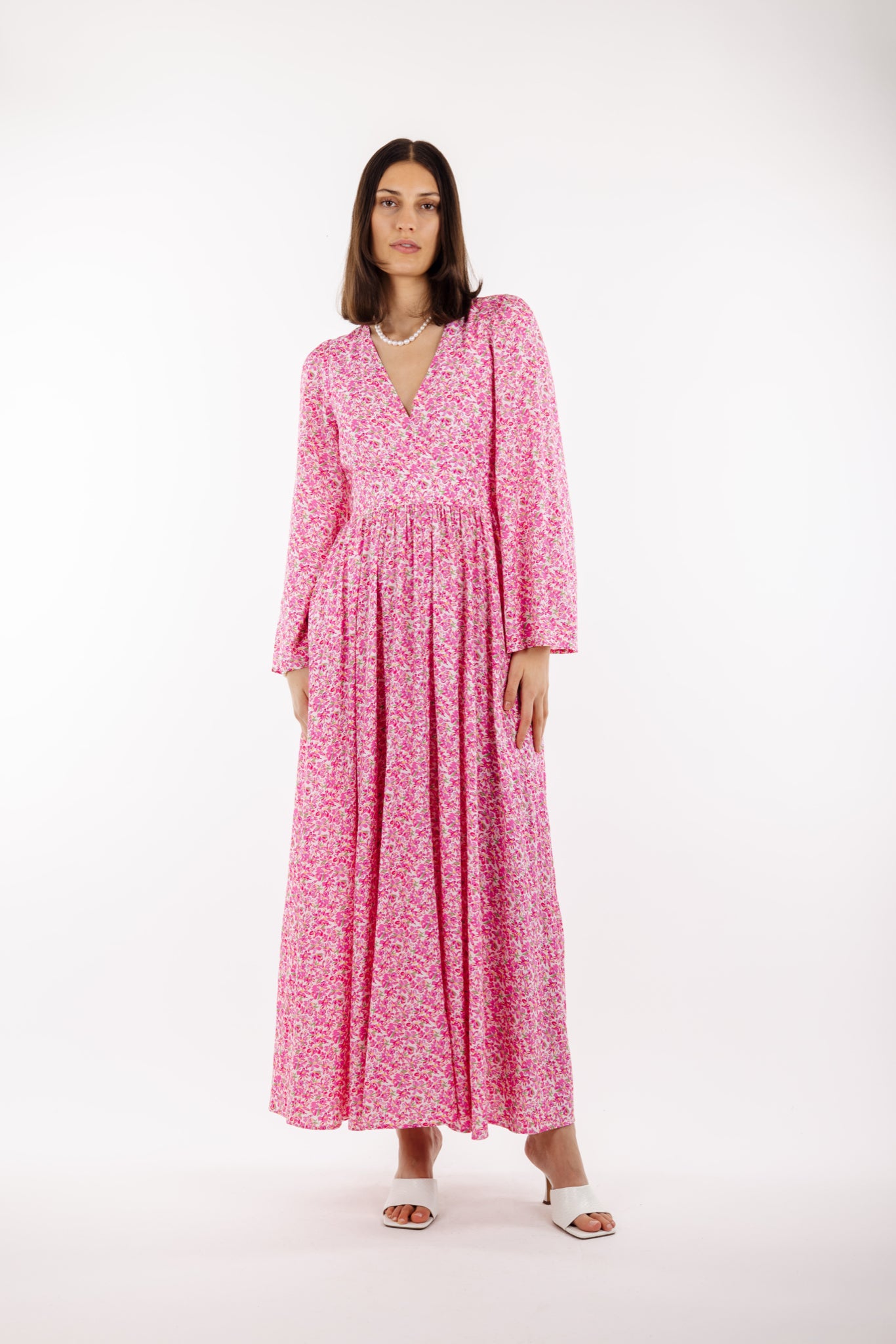 Urban Pioneers Female Milena Dress DRESS PINK AOP