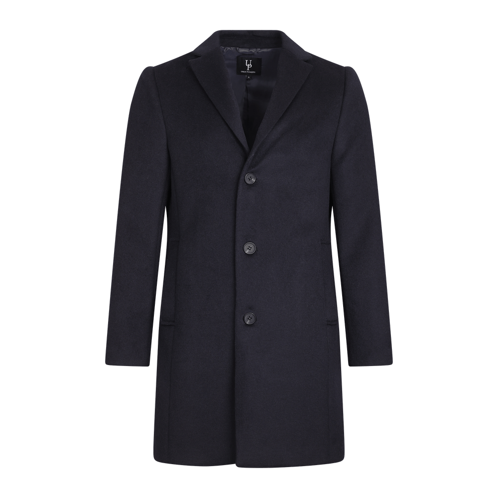 Urban Pioneers Male Miles Wool COAT DARK NAVY