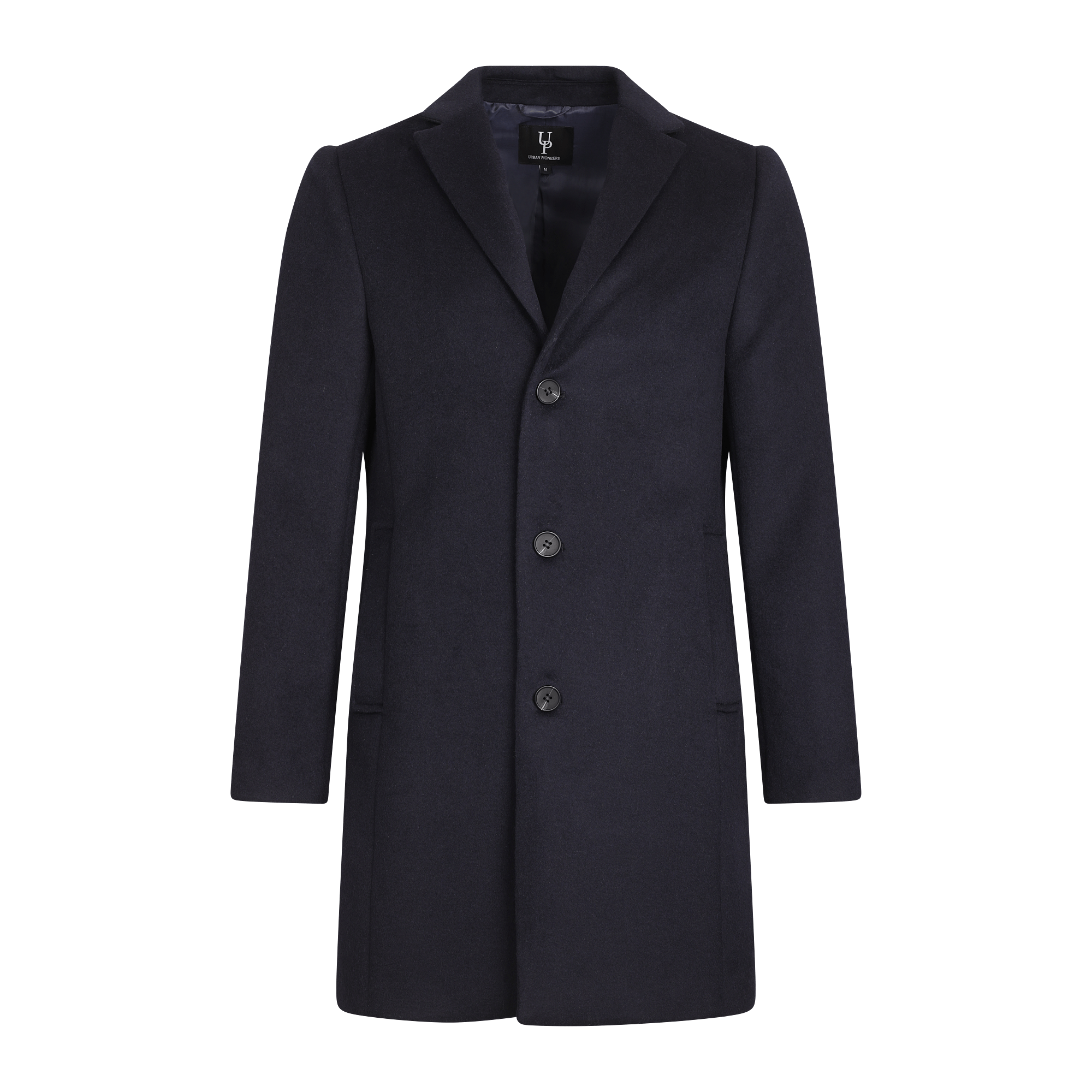 Urban Pioneers Male Miles Wool COAT DARK NAVY