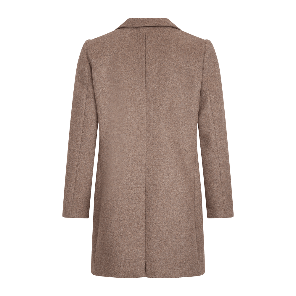 Urban Pioneers Male Miles Wool COAT DARK SAND