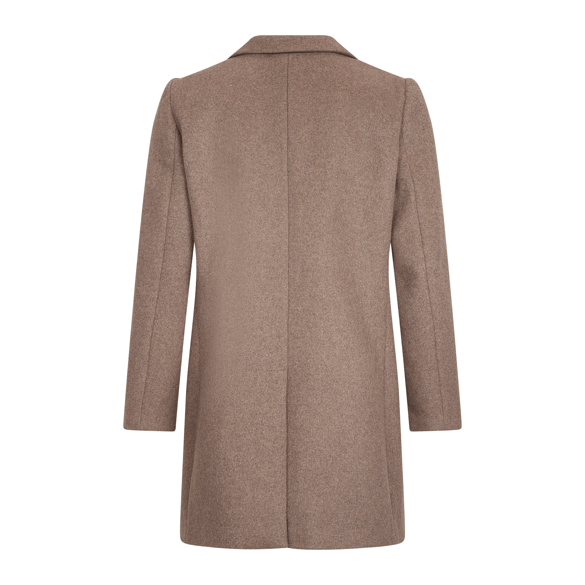 Urban Pioneers Male Miles Wool COAT DARK SAND