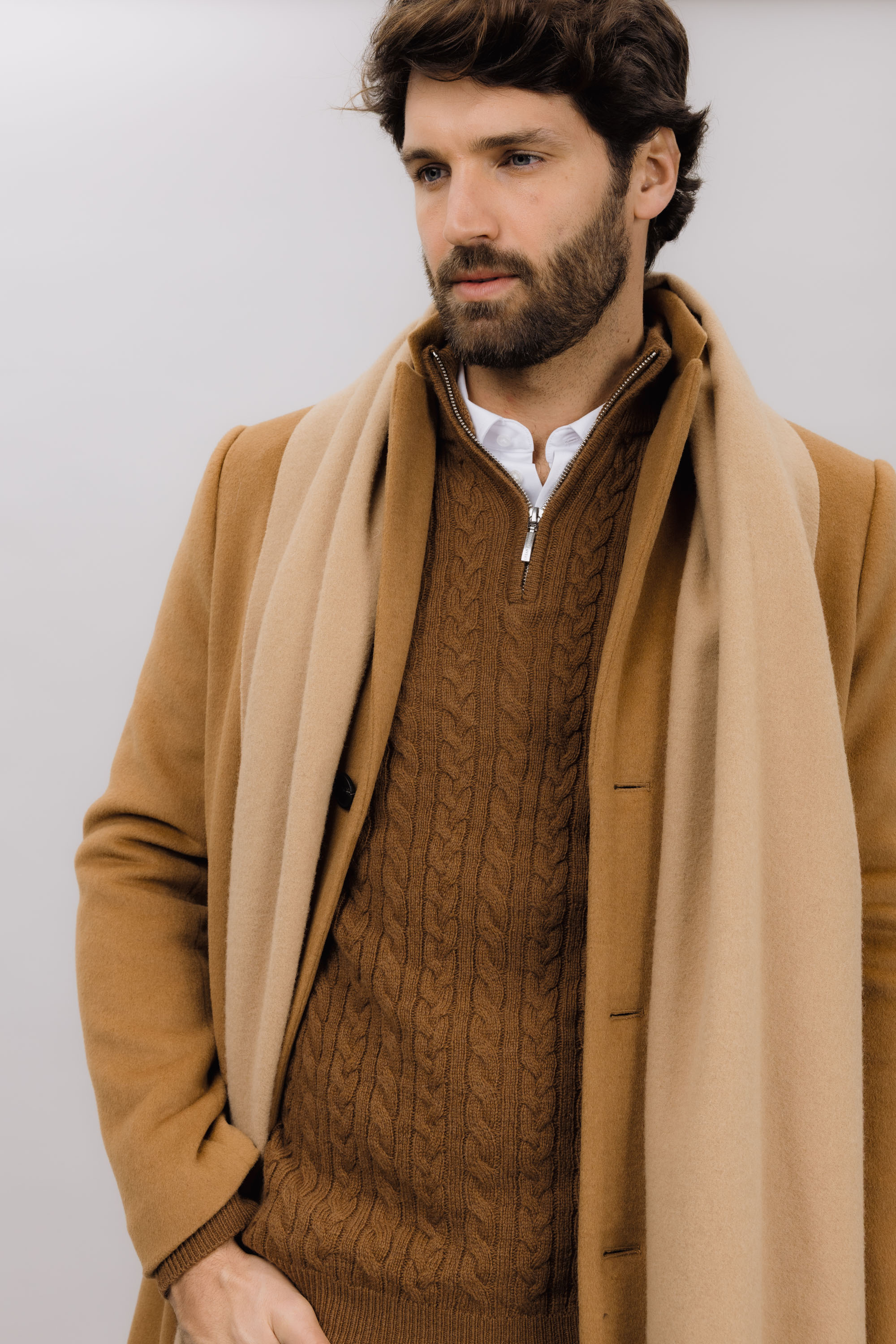 Urban Pioneers Male Miles Wool Coat COAT CAMEL