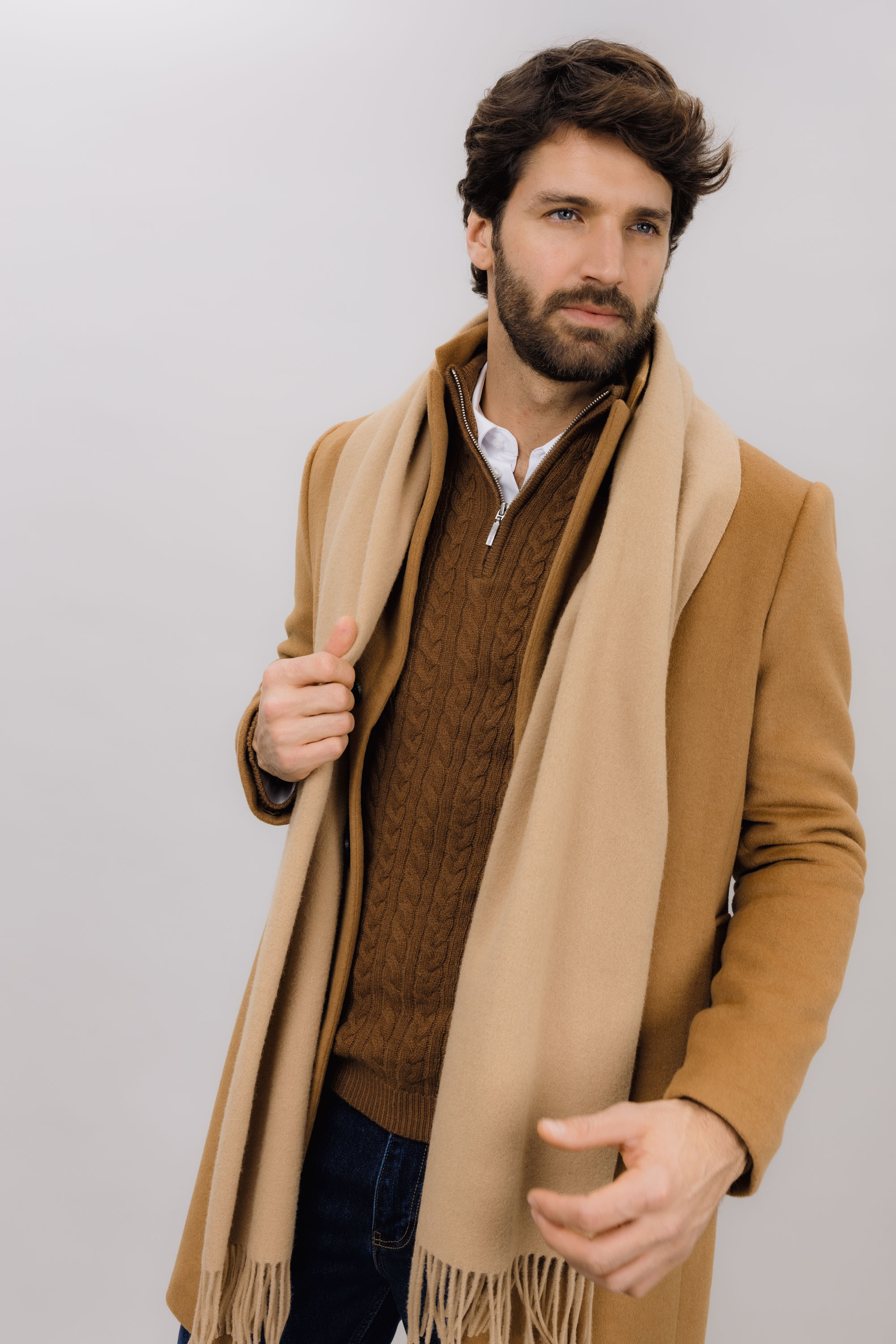 Urban Pioneers Male Miles Wool Coat COAT CAMEL
