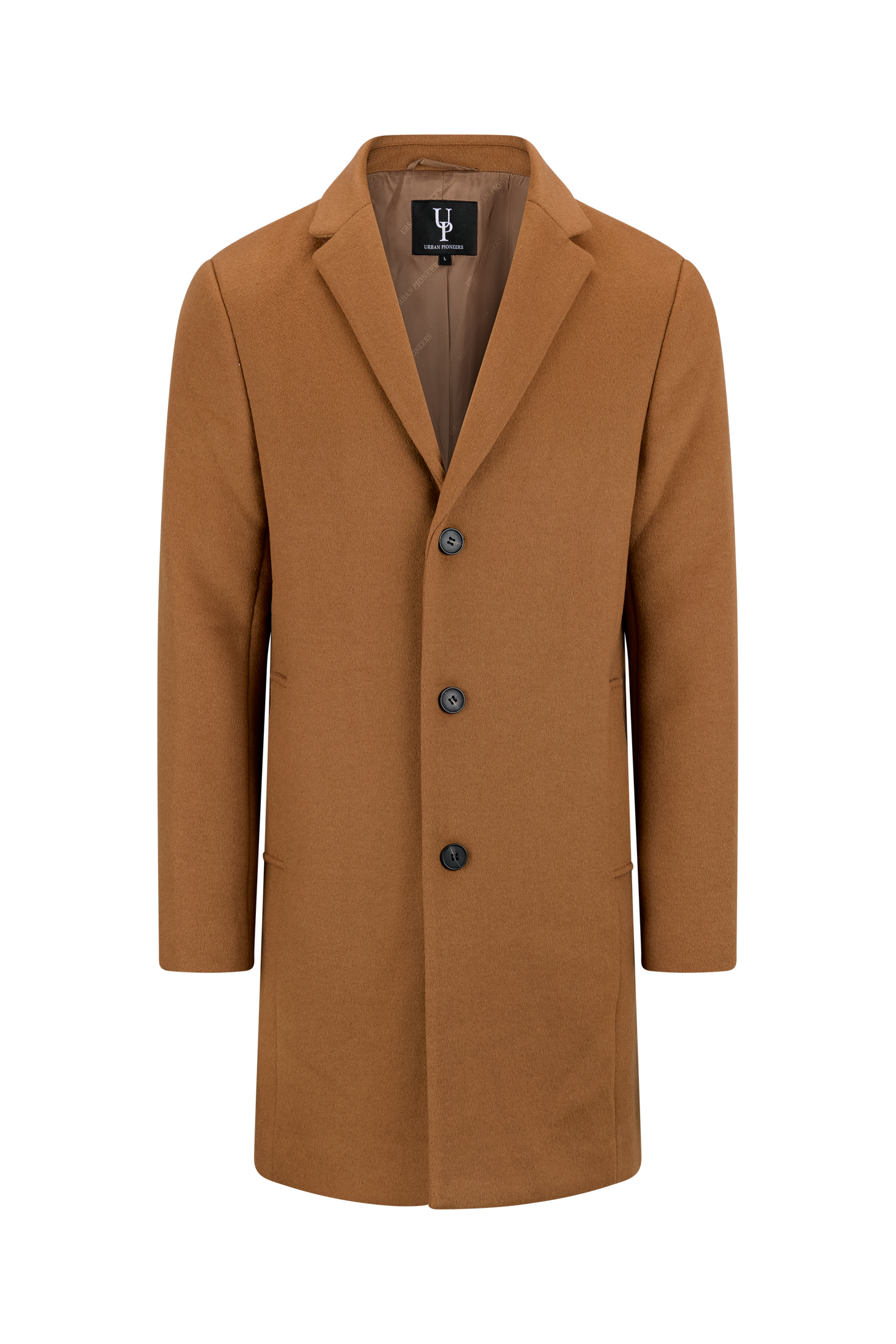 Urban Pioneers Male Miles Wool Coat COAT CAMEL