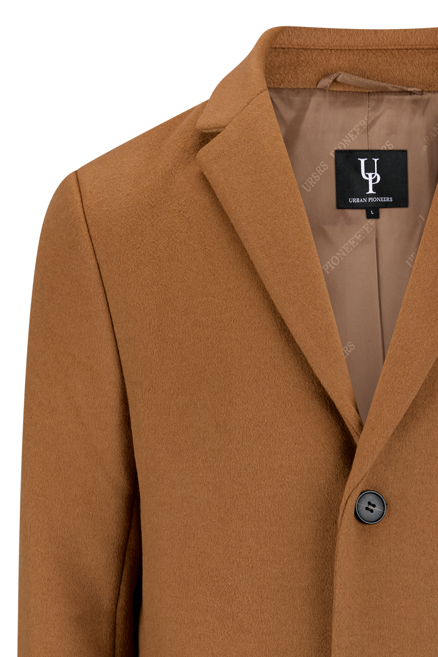 Urban Pioneers Male Miles Wool Coat COAT CAMEL