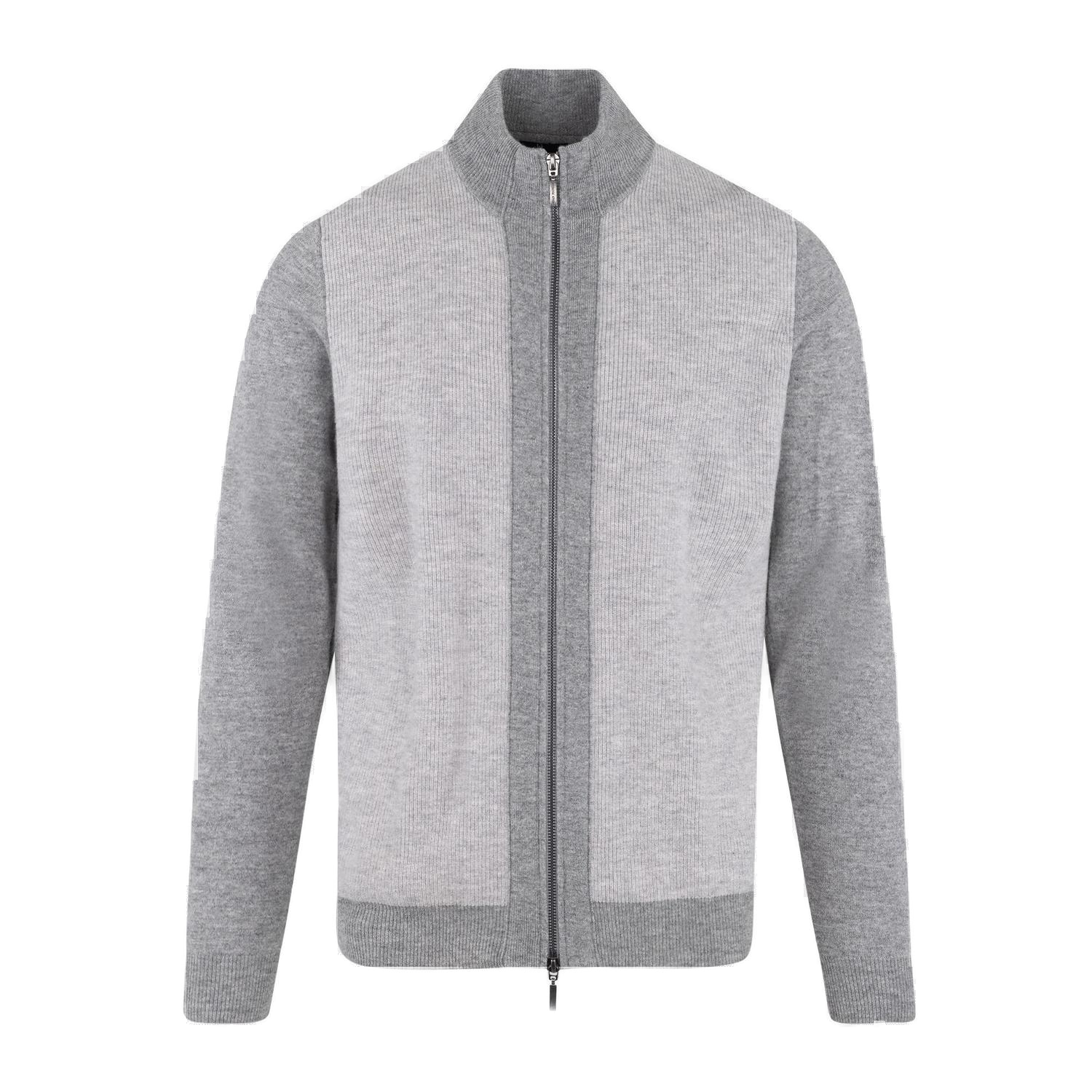 Urban Pioneers Male Milton Zip CARDIGAN GREY