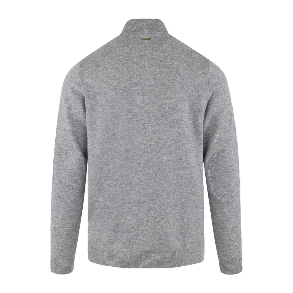 Urban Pioneers Male Milton Zip CARDIGAN GREY