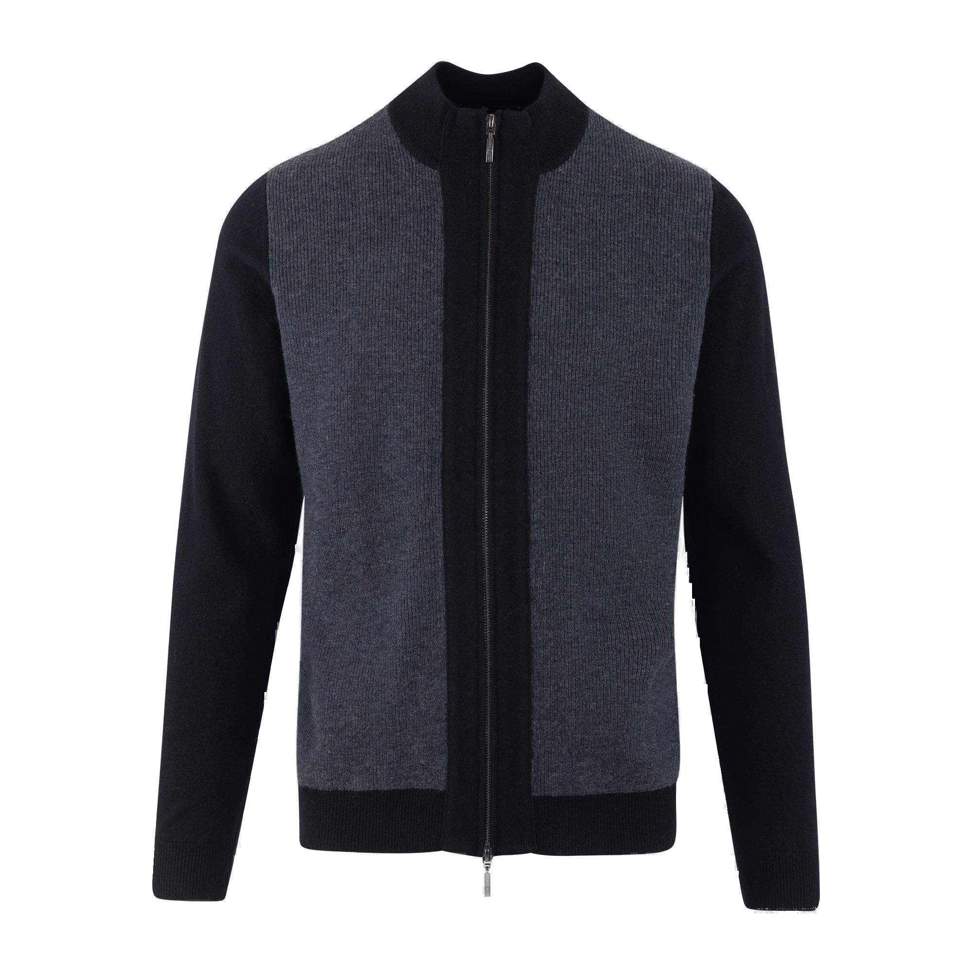 Urban Pioneers Male Milton Zip CARDIGAN BLACK