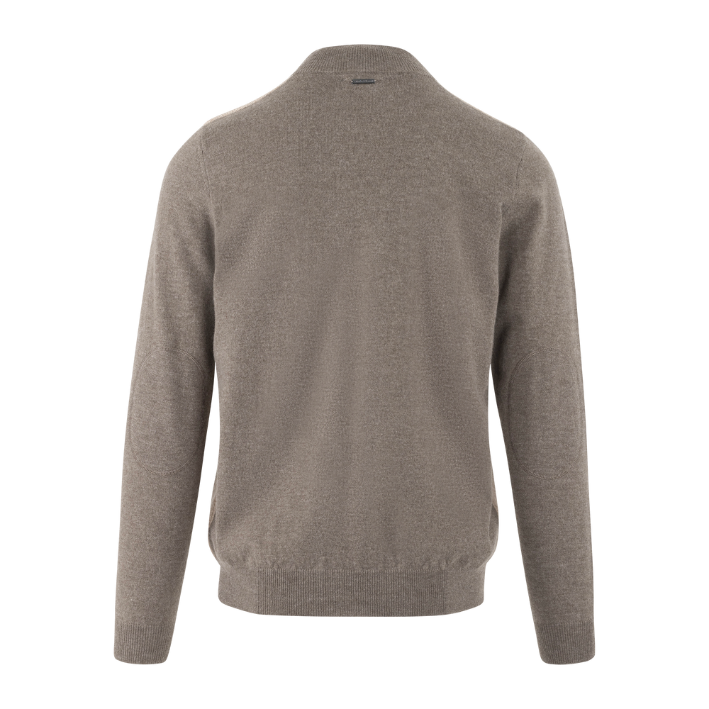 Urban Pioneers Male Milton Zip CARDIGAN BROWN