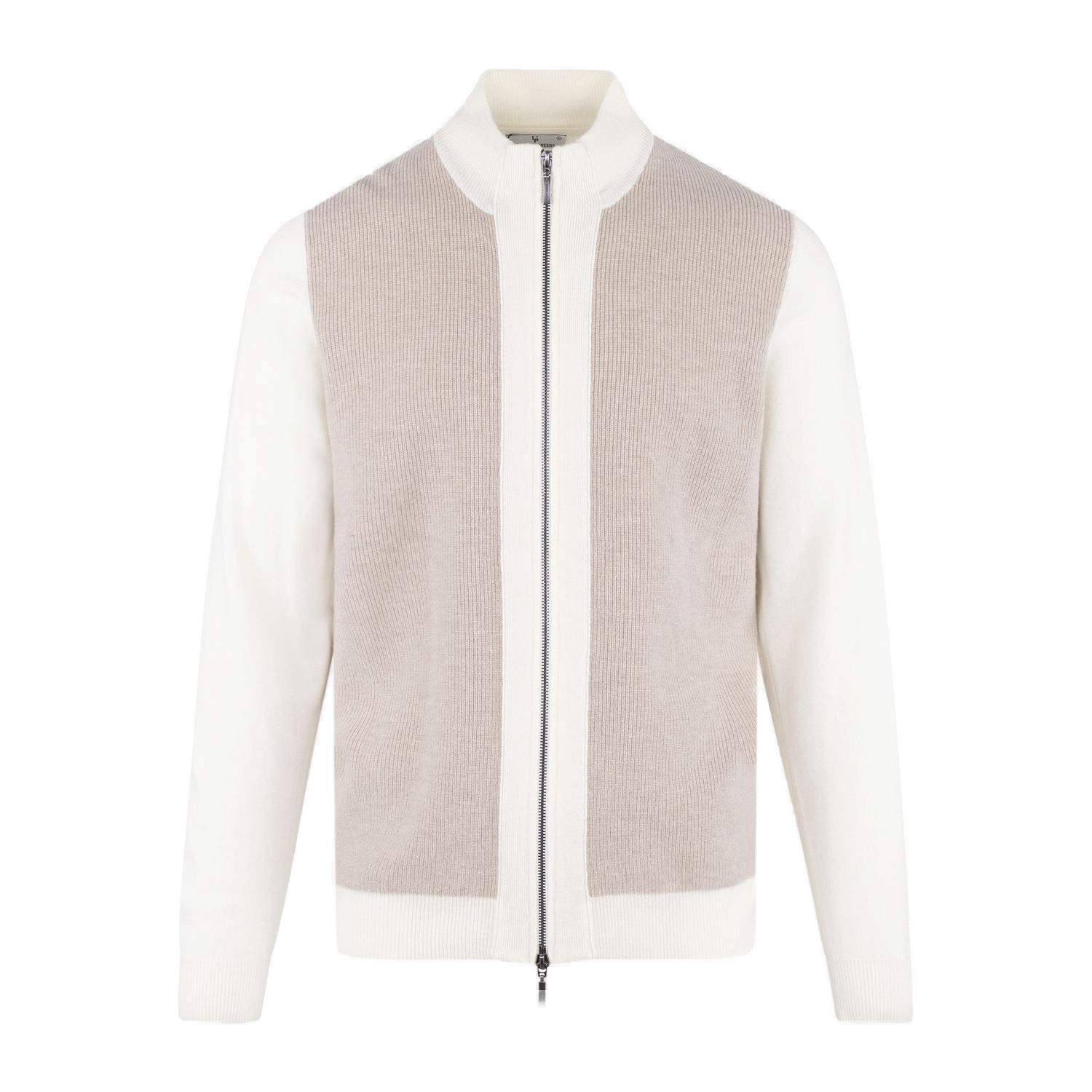 Urban Pioneers Male Milton Zip CARDIGAN CREAM
