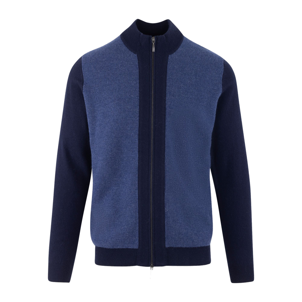 Urban Pioneers Male Milton Zip CARDIGAN NAVY