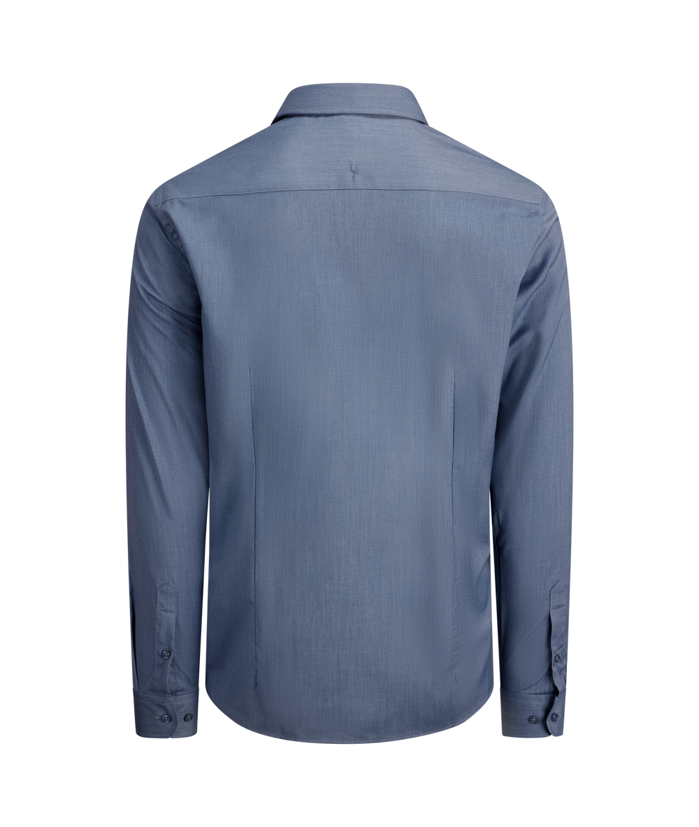 Urban Pioneers Male Mirren LS Shirt SHIRT DENIM BLUE