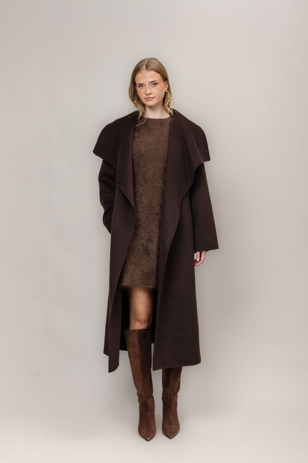 Urban Pioneers Female Monica Coat COAT BLACK COFFEE