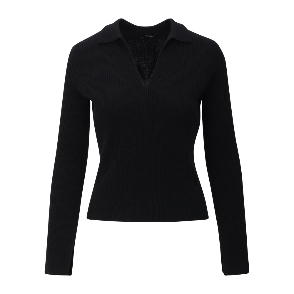 Urban Pioneers Female Nadja Polo SWEATER BLACK