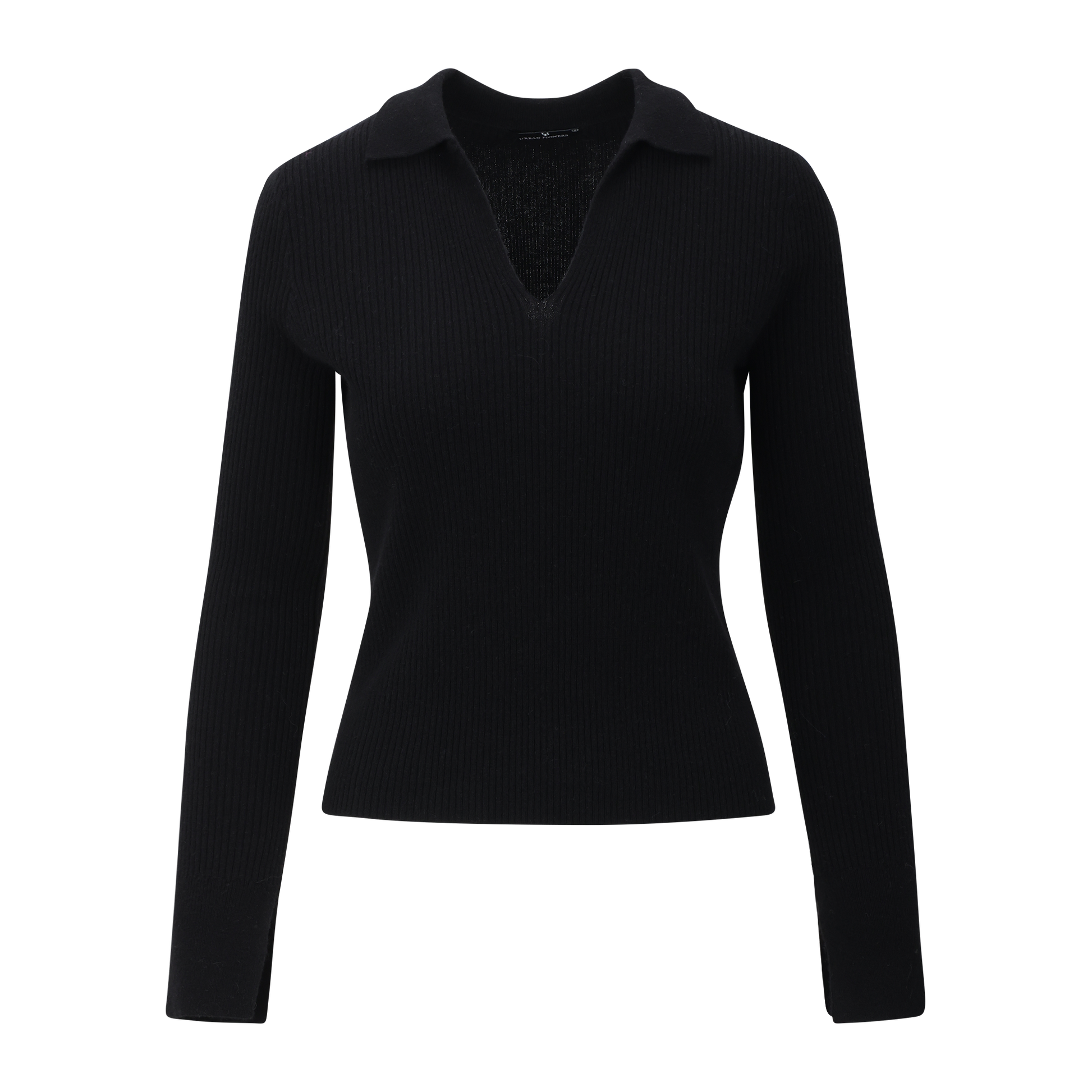 Urban Pioneers Female Nadja Polo SWEATER BLACK