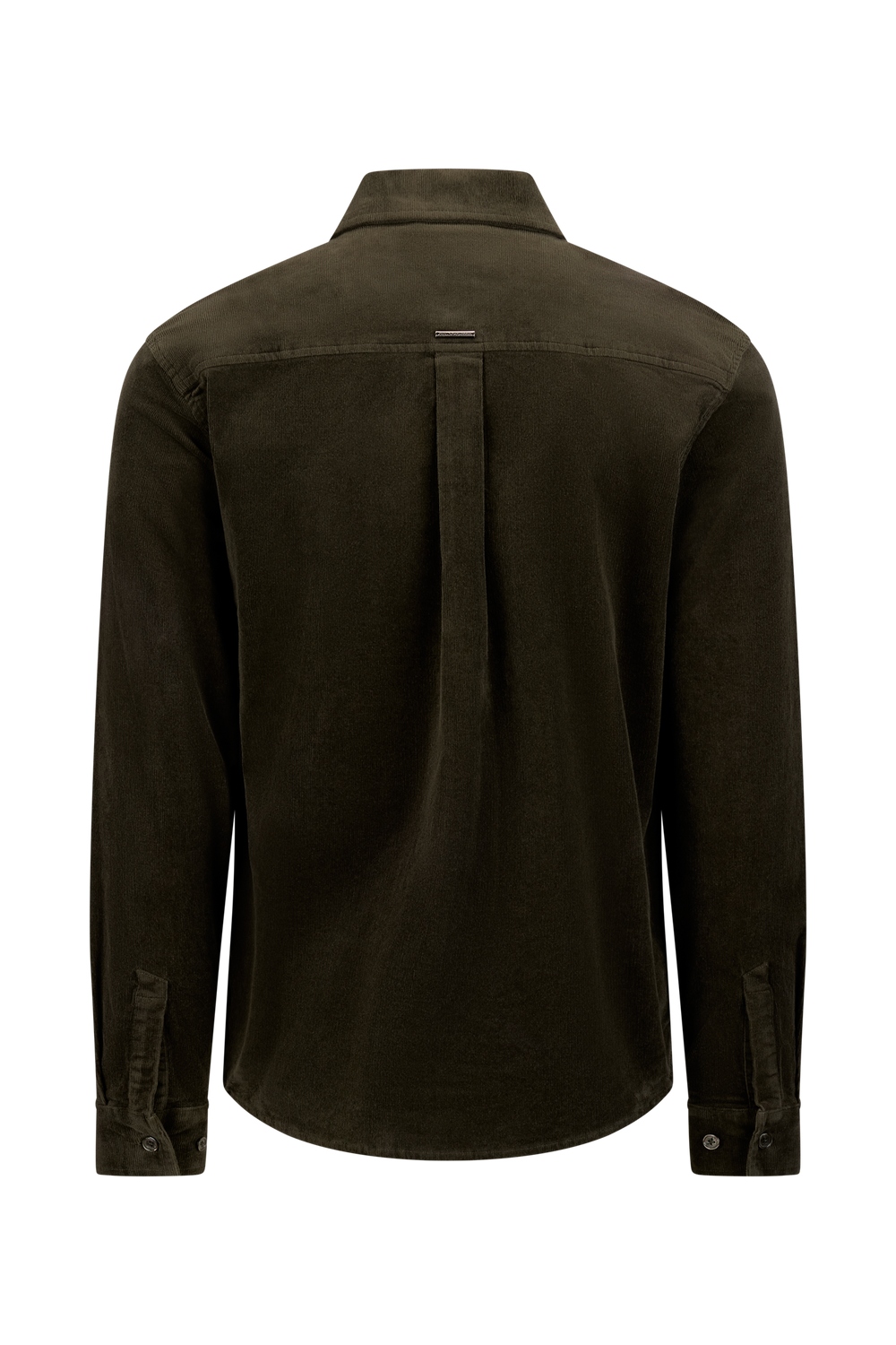 Urban Pioneers Male Nando Zip Shirt OVERSHIRT DARK OLIVE
