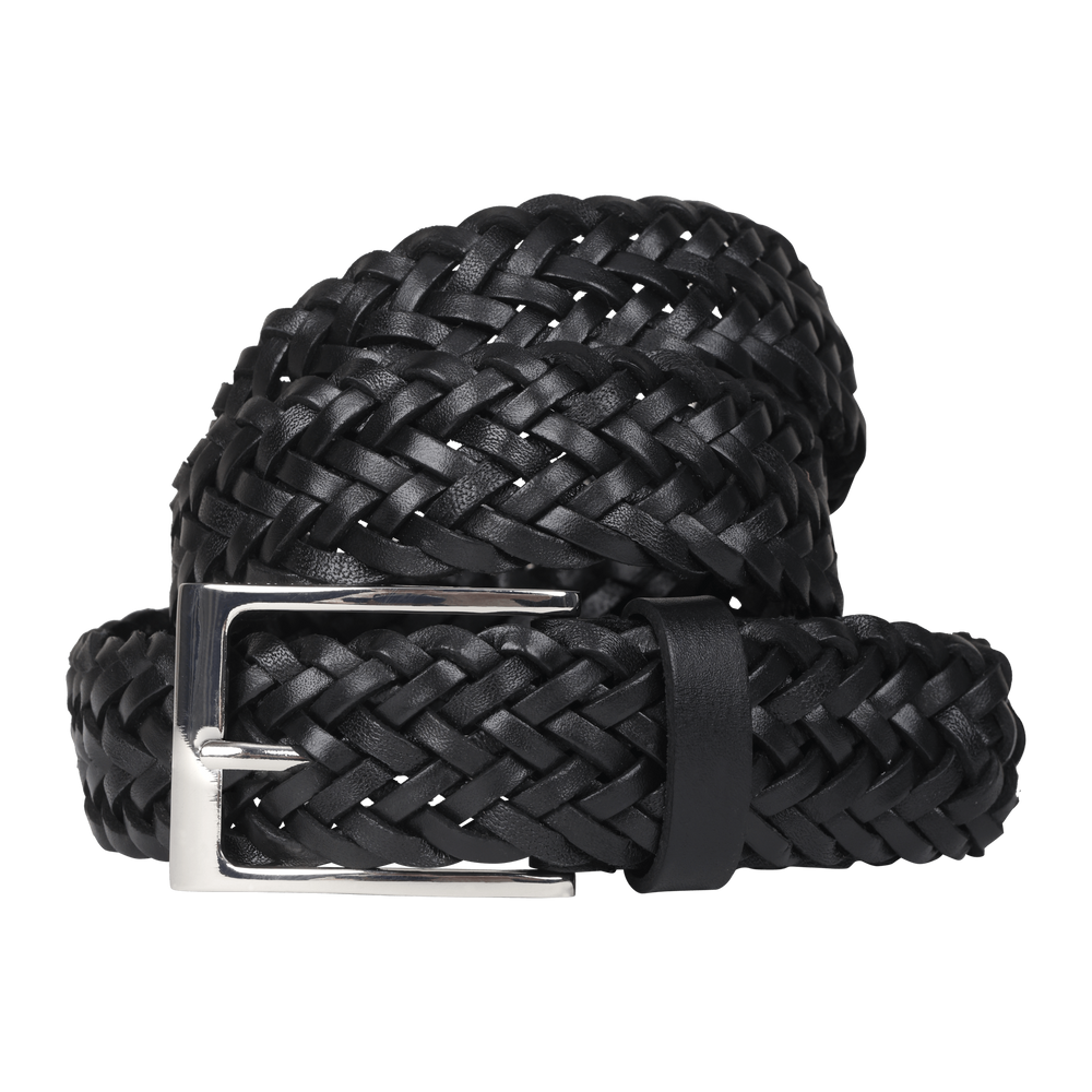 Urban Pioneers Male Napoli Leather Belt BELT BLACK