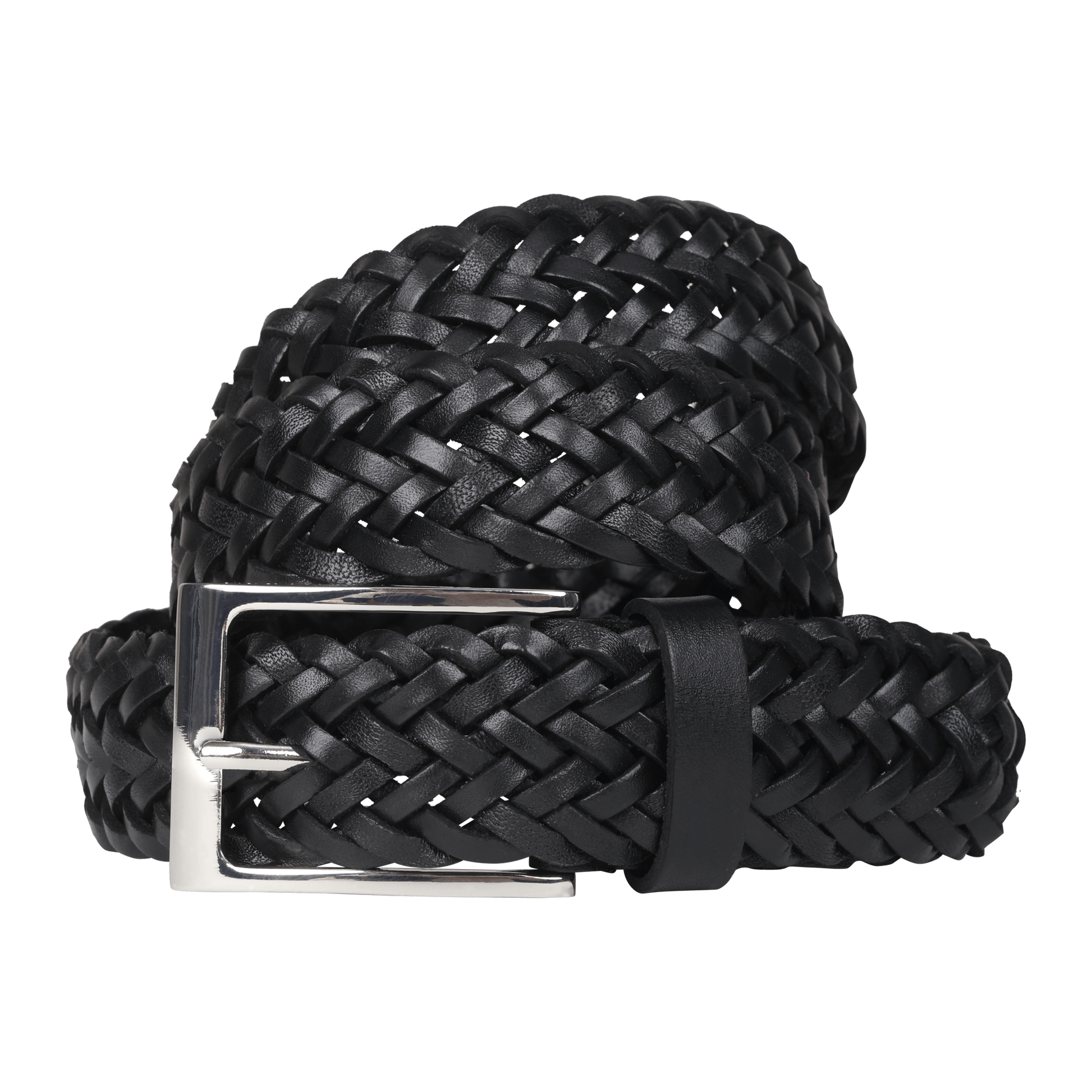 Urban Pioneers Male Napoli Leather Belt BELT BLACK