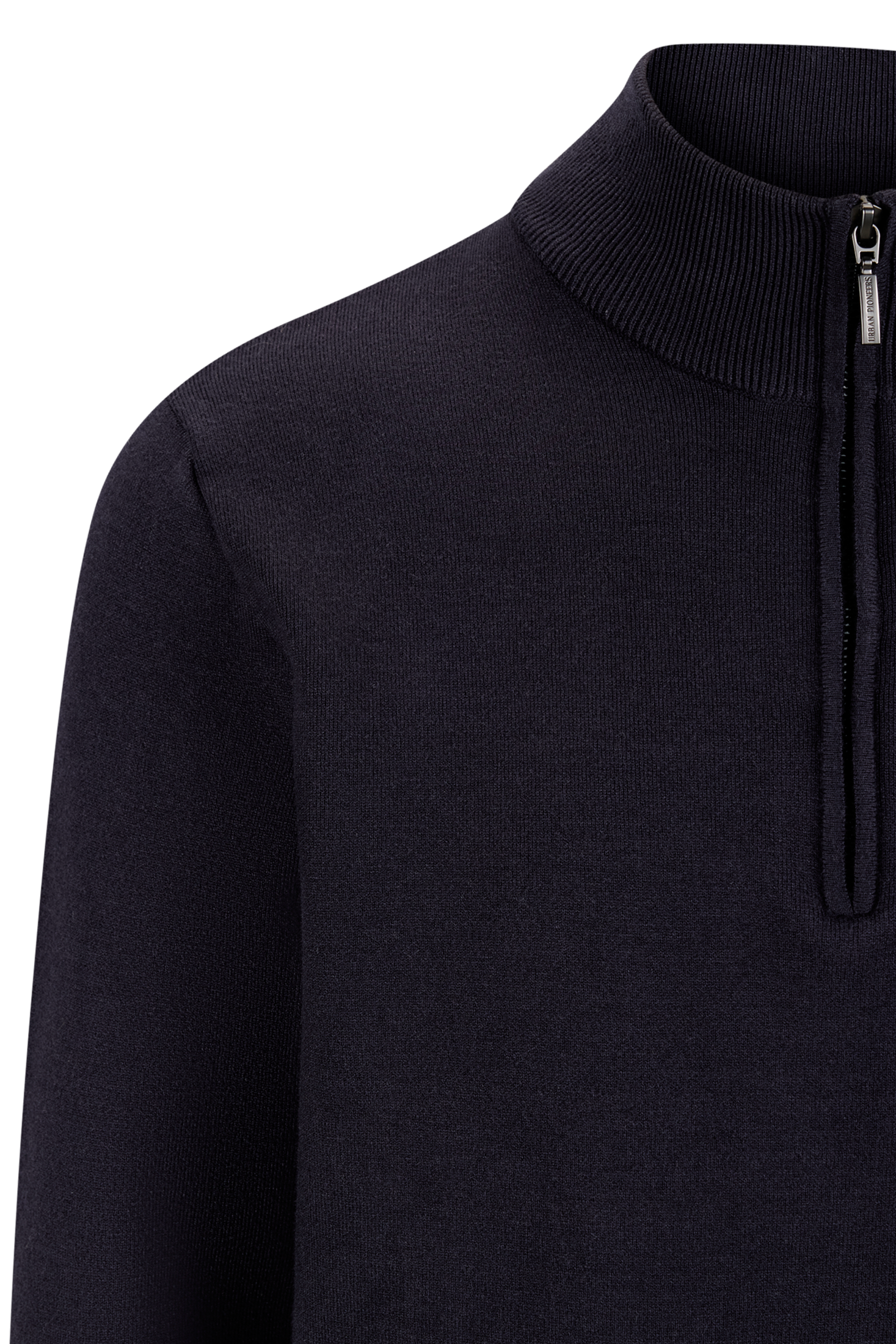 Urban Pioneers Male Nathan Half-zip SWEATER DARK NAVY