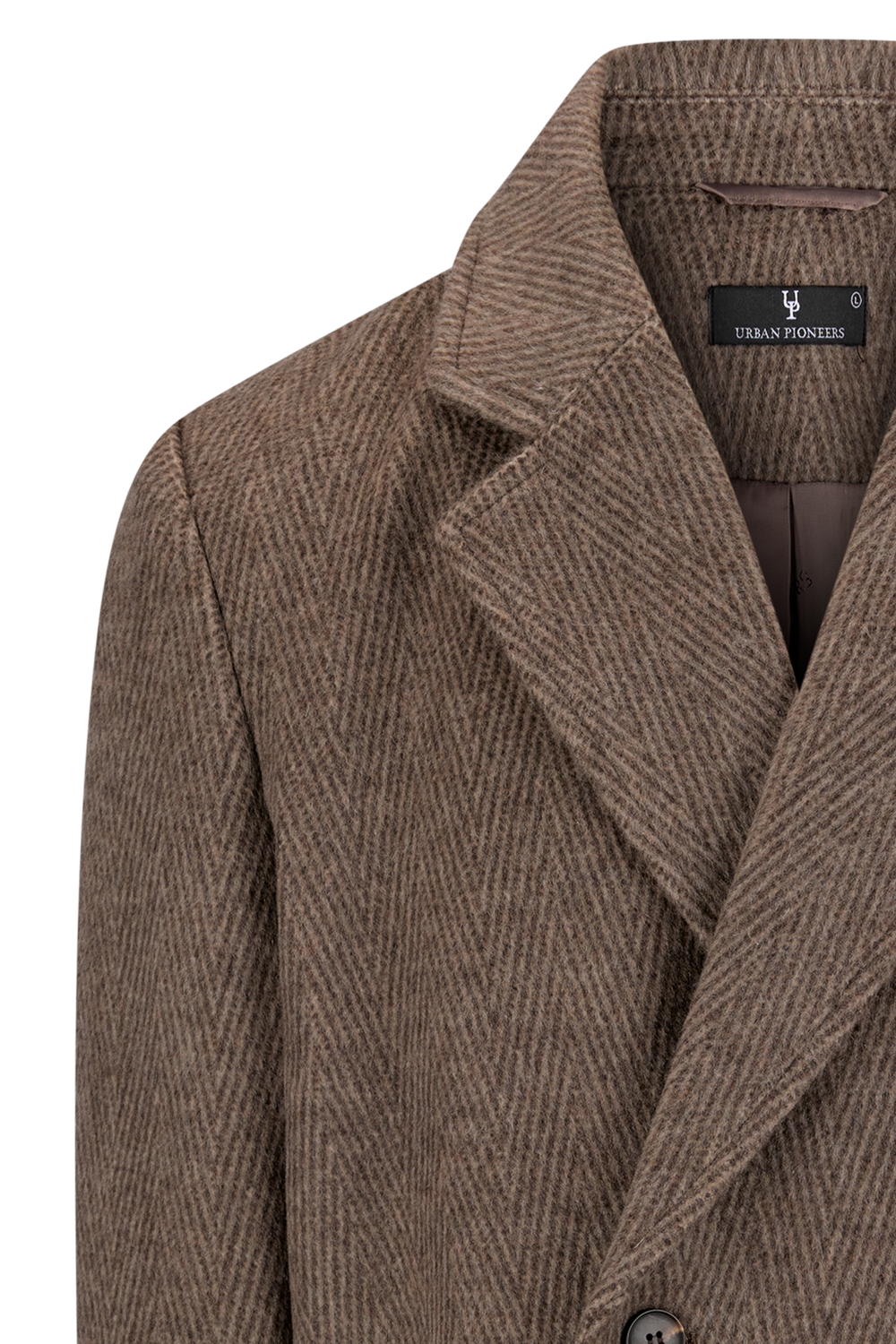 Urban Pioneers Male Nello Wool Coat COAT BROWN