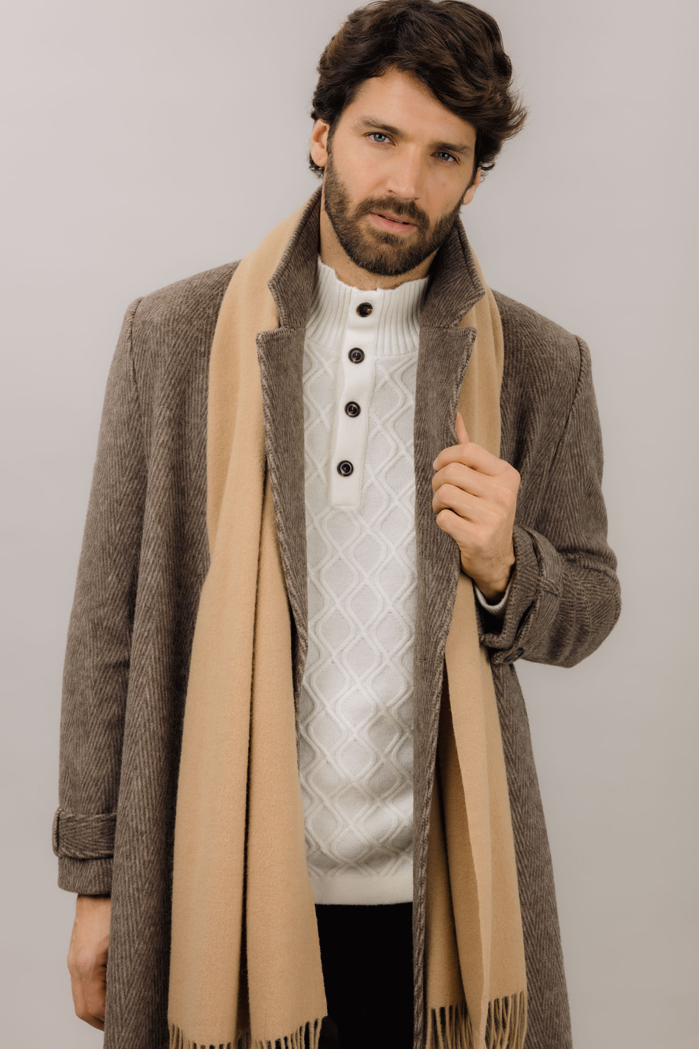 Urban Pioneers Male Nello Wool Coat COAT BROWN
