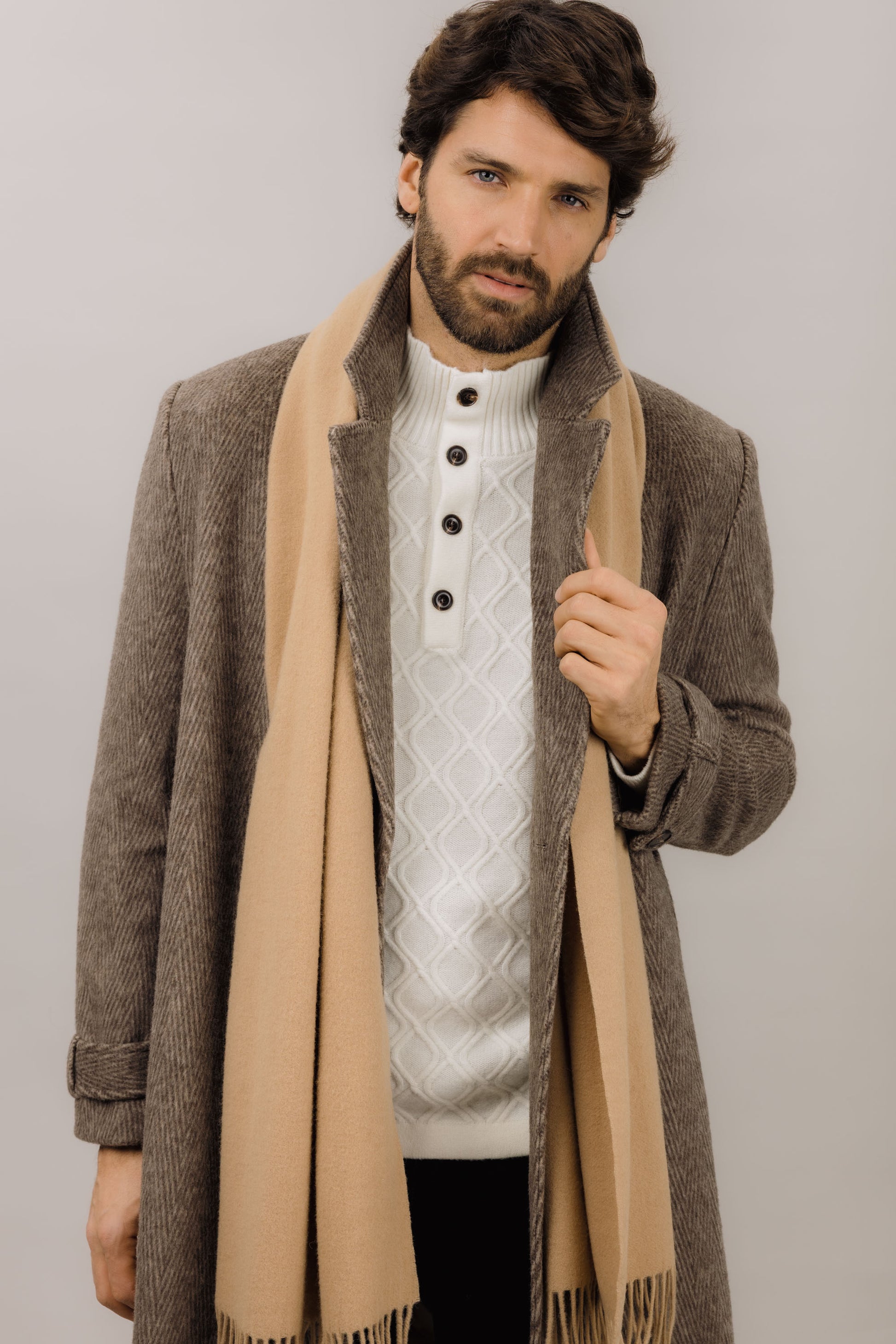 Urban Pioneers Male Nello Wool Coat COAT BROWN