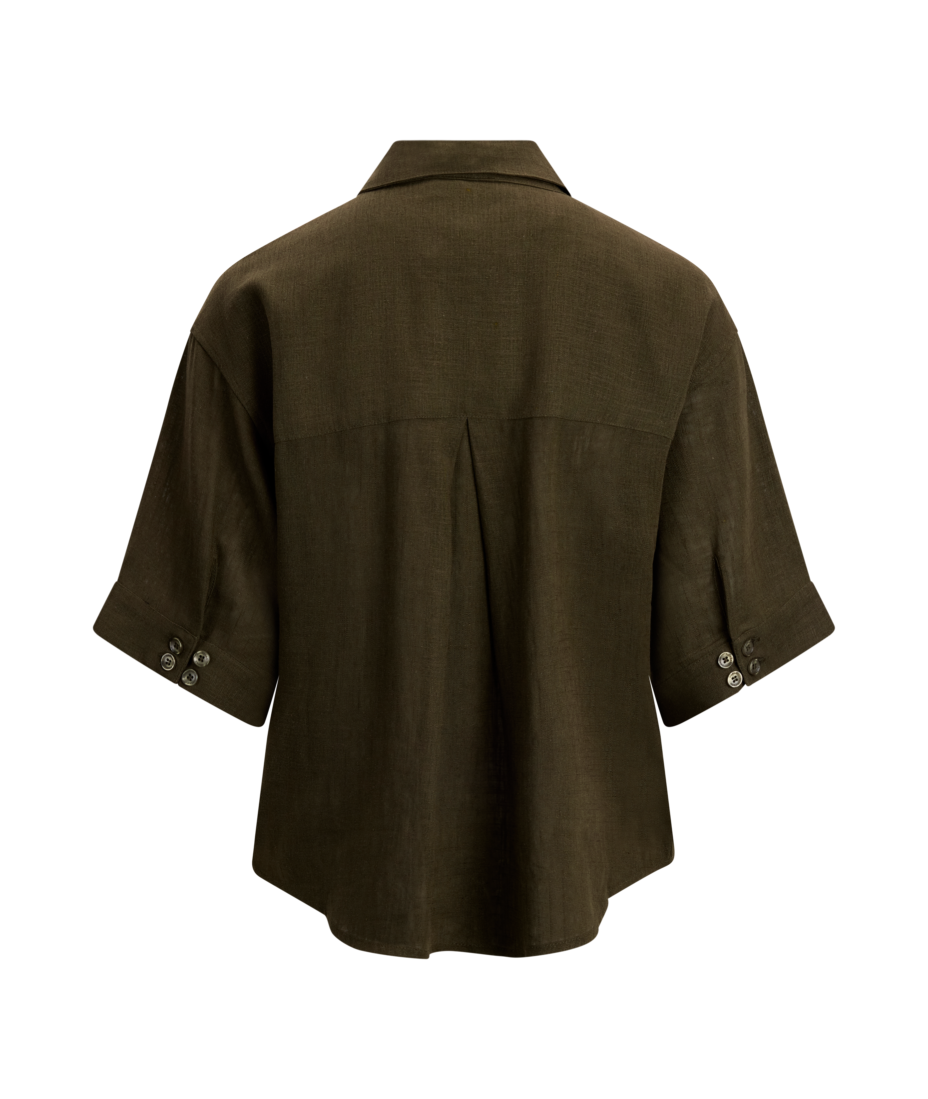 Urban Pioneers Female Nemi SS Shirt SS SHIRT DARK OLIVE