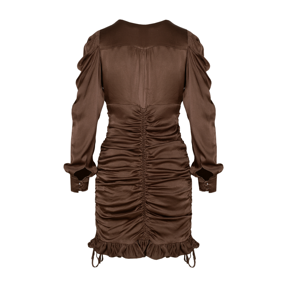Urban Pioneers Female Nicke Dress DRESS BROWN
