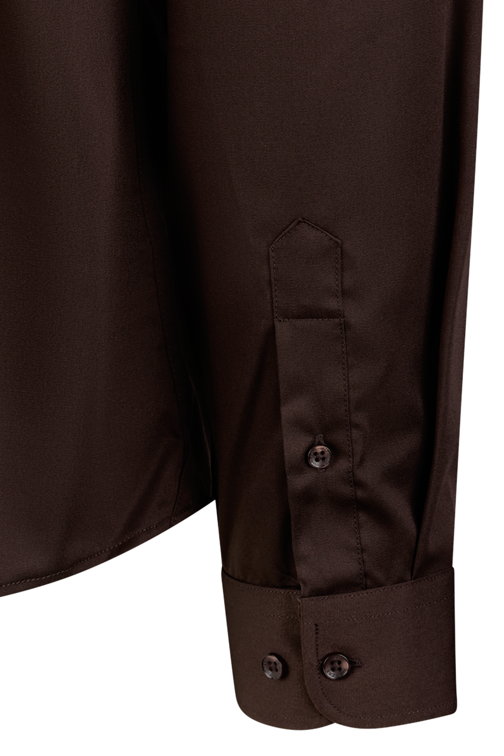 Urban Pioneers Male Nigel LS Shirt SHIRT CHOCOLATE BROWN