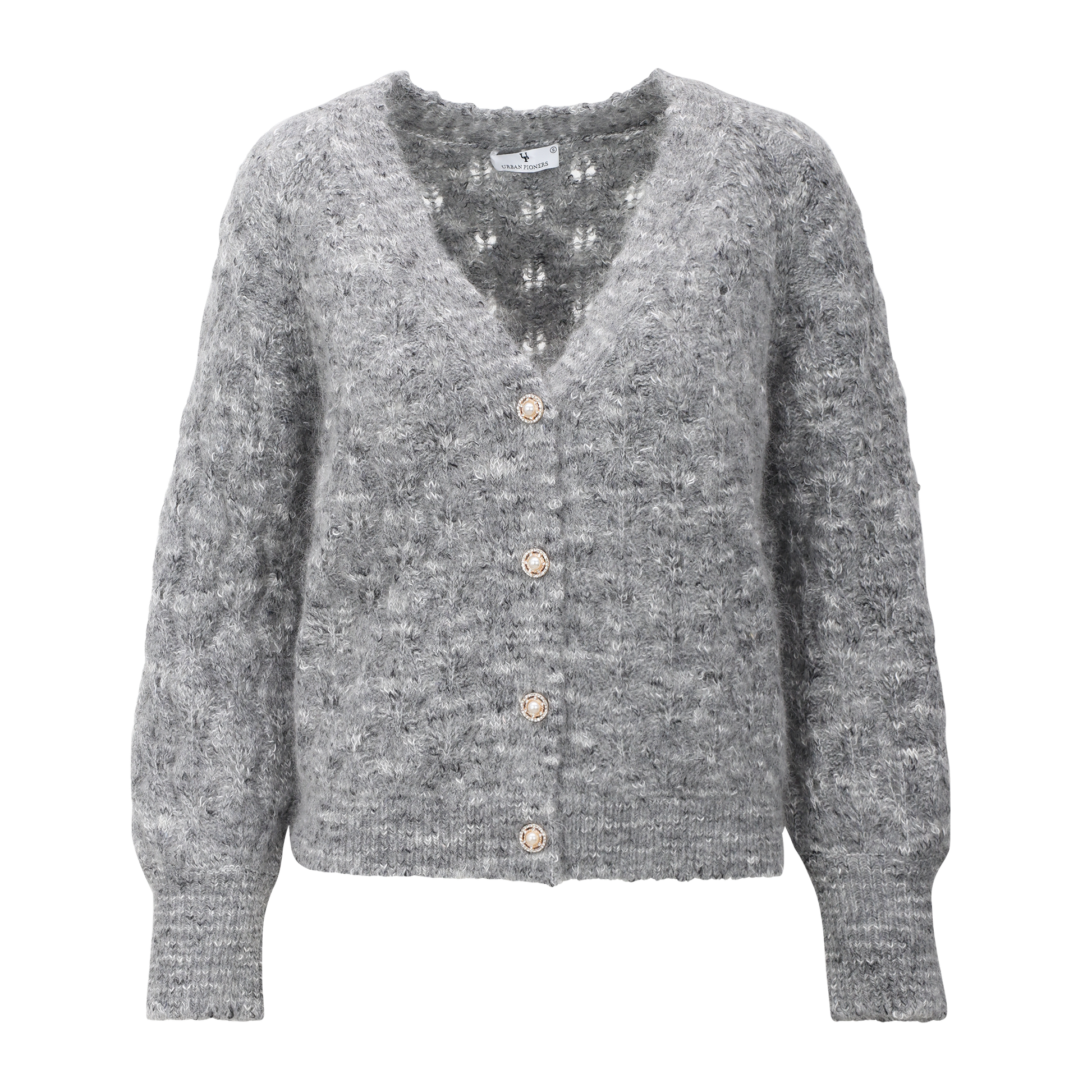 Urban Pioneers Female Nikita Cardigan CARDIGAN GREY MULTI