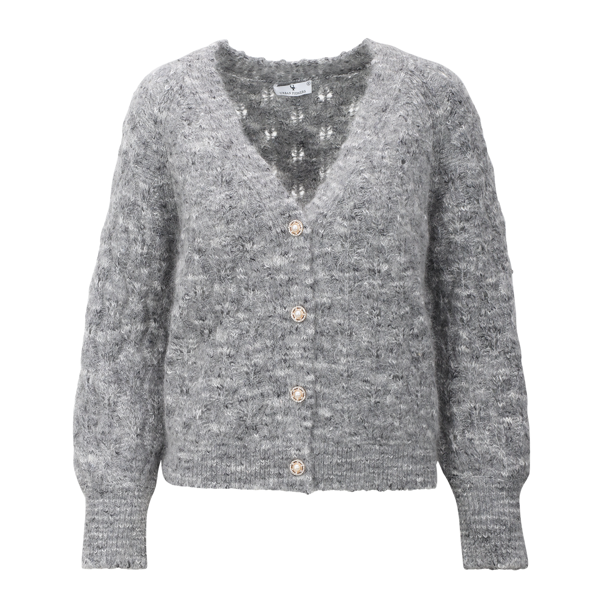 Urban Pioneers Female Nikita Cardigan CARDIGAN GREY MULTI