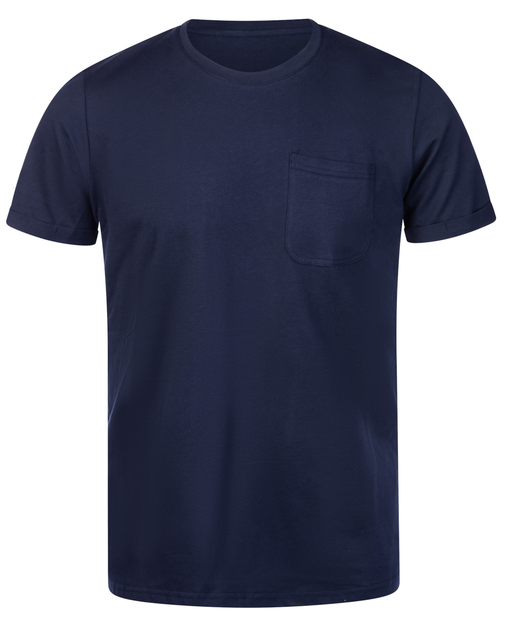 Urban Pioneers Male Niklas Basic T-SHIRT MID BLUE